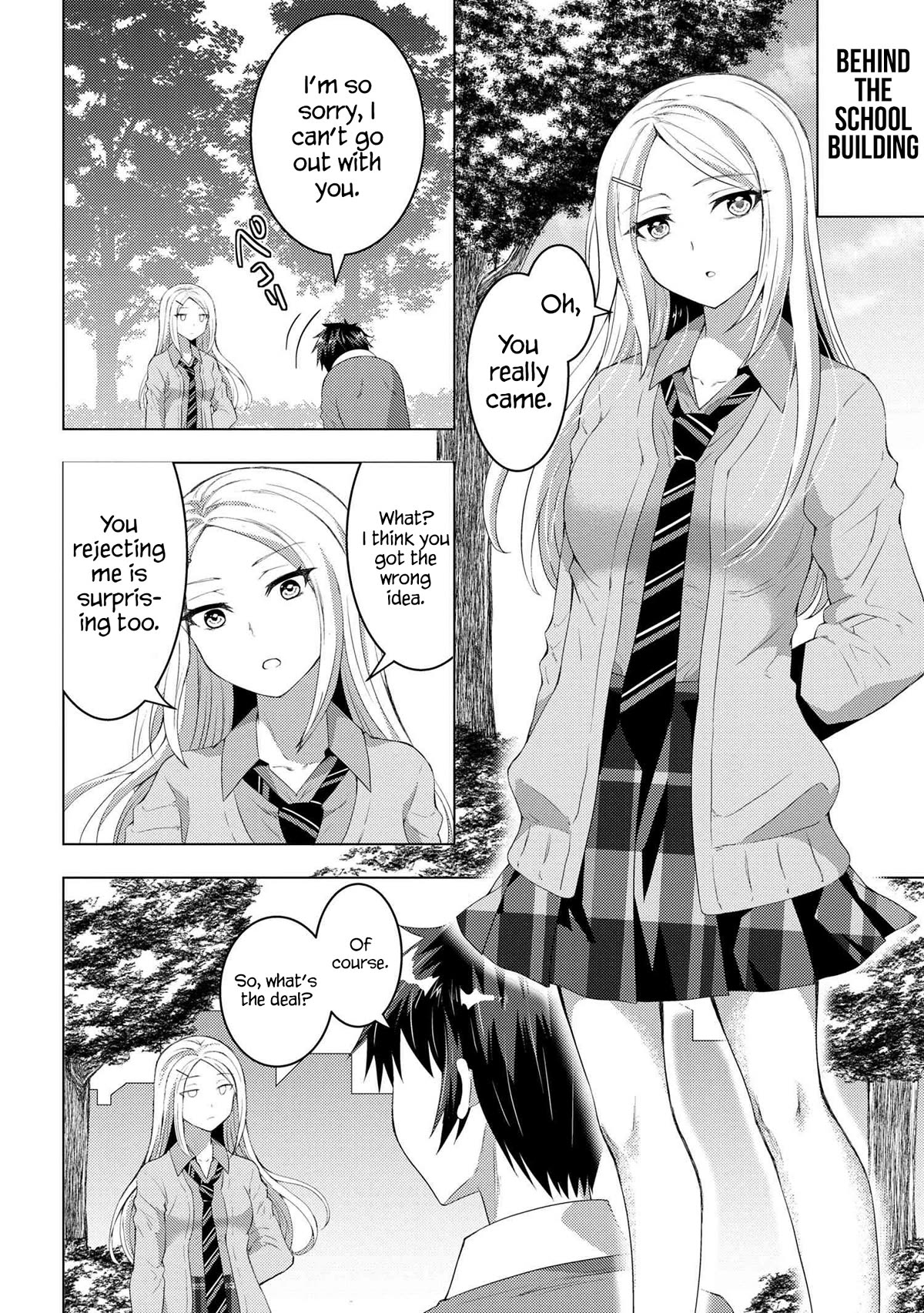 The Sobbing Clerk I Helped From the Convenience Store’s Robbery Is in Fact a Naive and Cute Gal From My Class Chapter 3 page 10 - Chapter 3