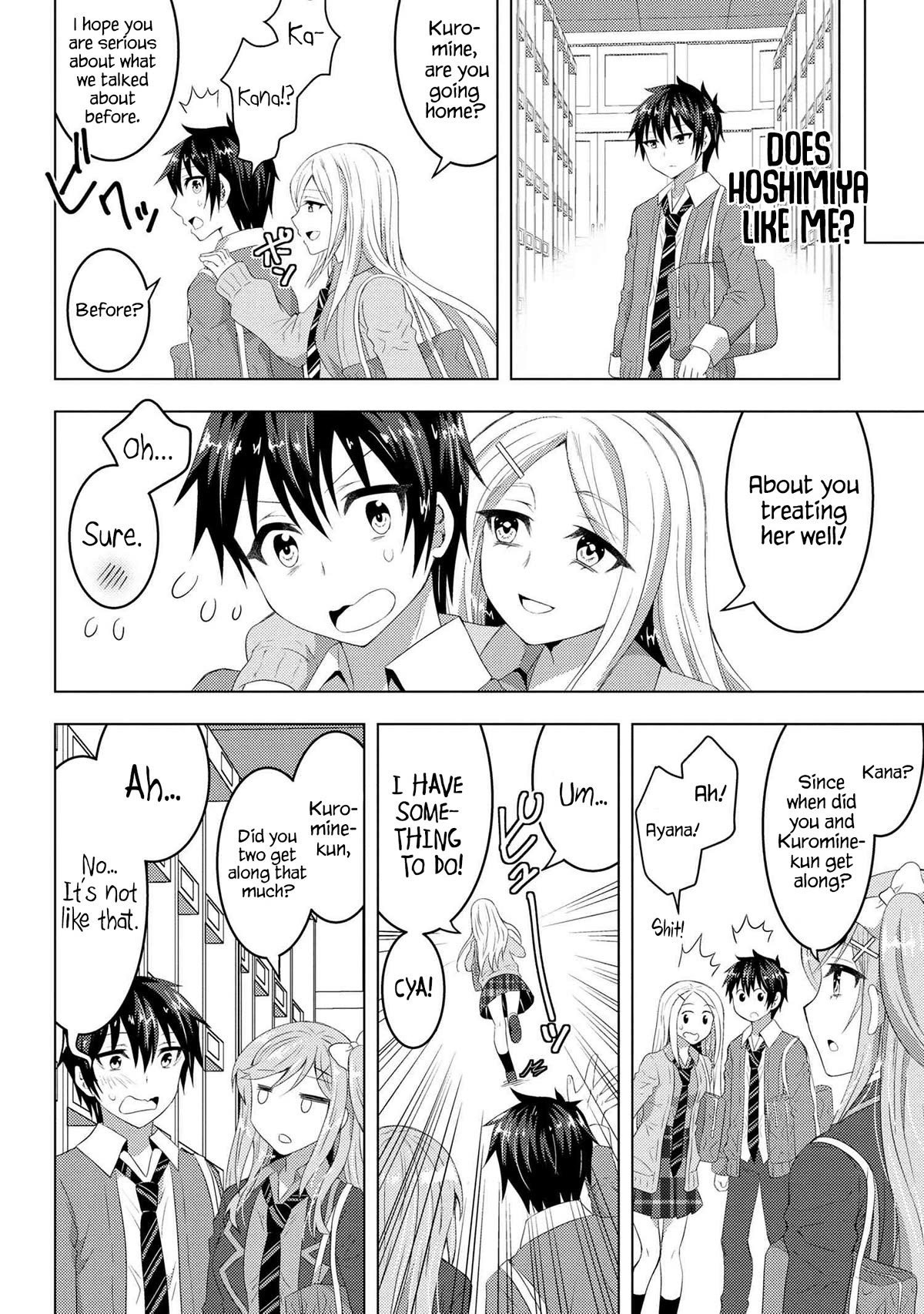 The Sobbing Clerk I Helped From the Convenience Store’s Robbery Is in Fact a Naive and Cute Gal From My Class Chapter 3 page 13 - Chapter 3