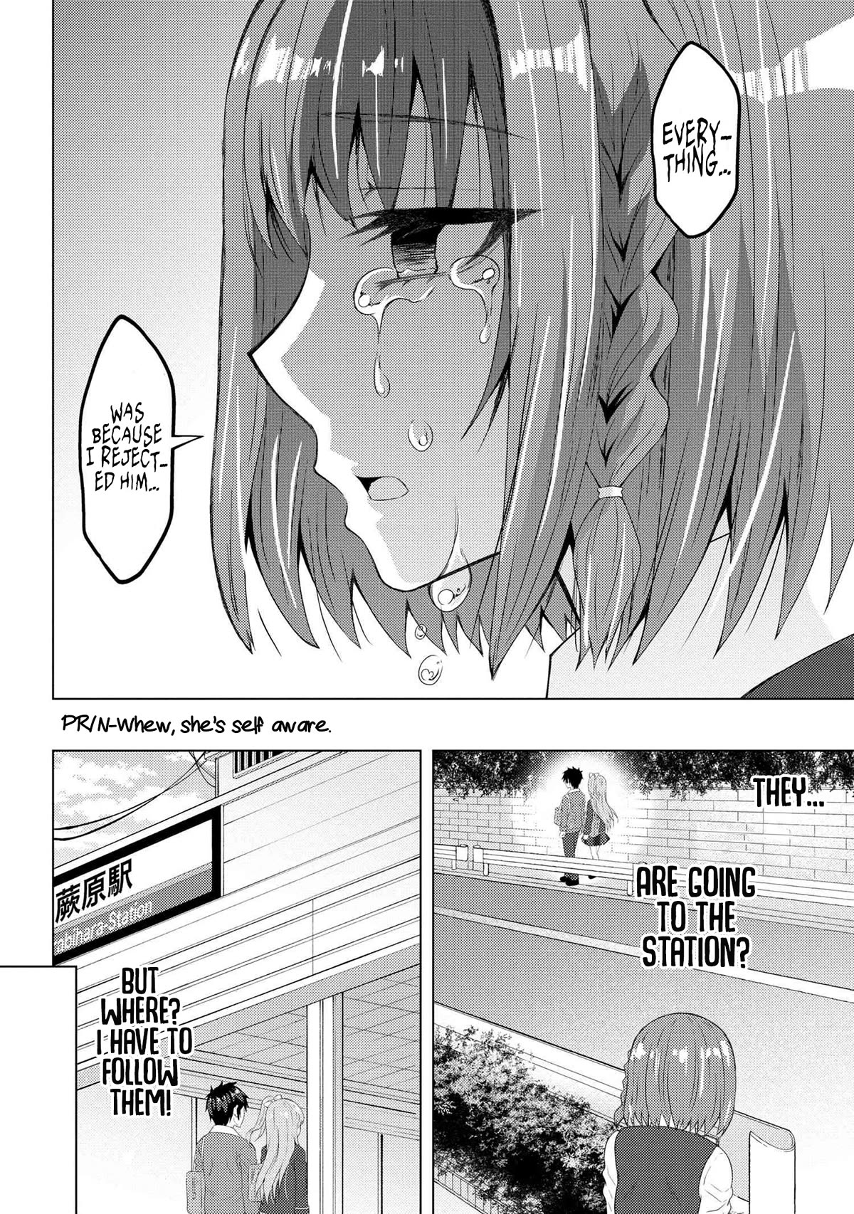 The Sobbing Clerk I Helped From the Convenience Store’s Robbery Is in Fact a Naive and Cute Gal From My Class Chapter 3 page 22 - Chapter 3