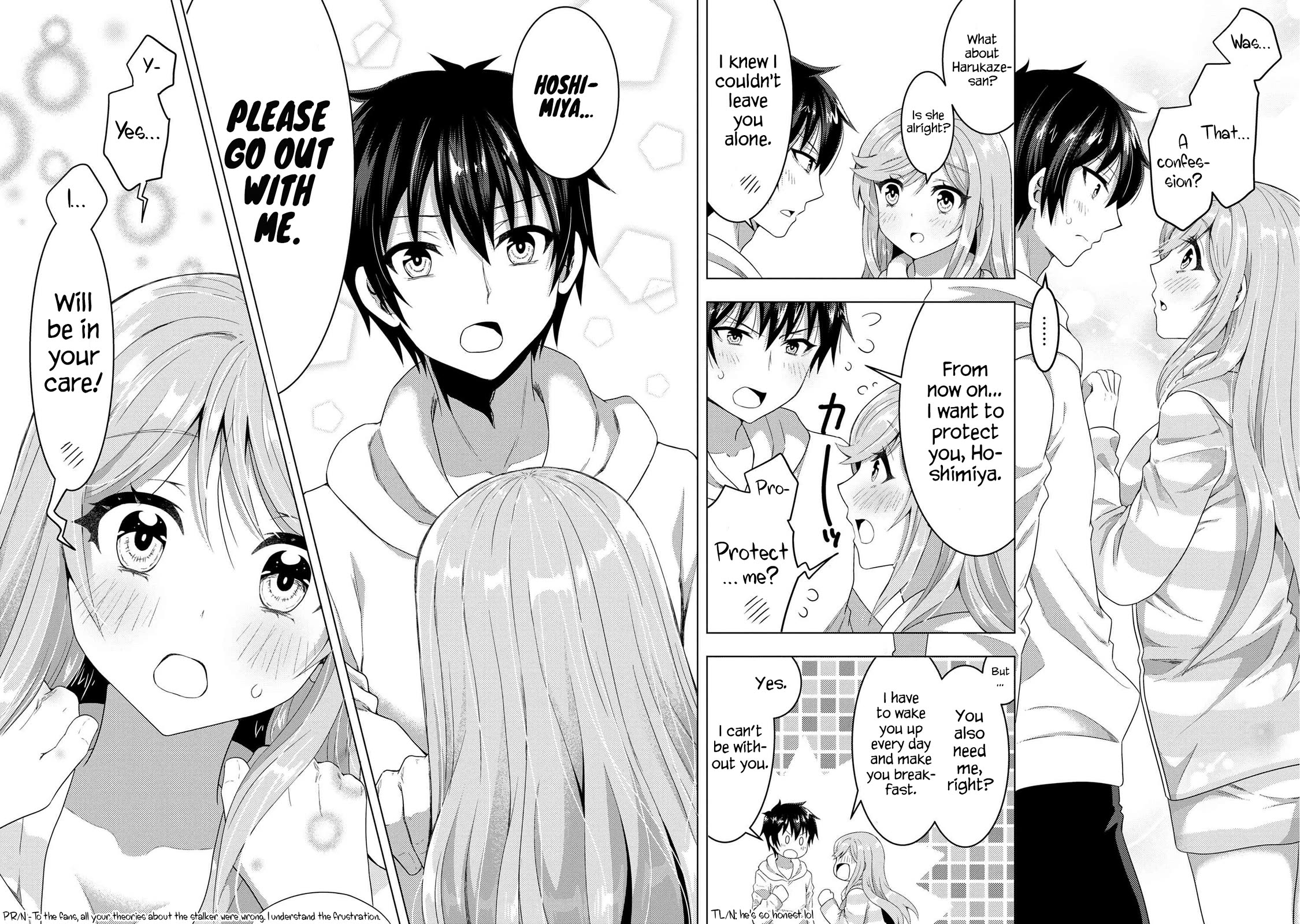The Sobbing Clerk I Helped From the Convenience Store’s Robbery Is in Fact a Naive and Cute Gal From My Class Chapter 5 page 13 - Chapter 5