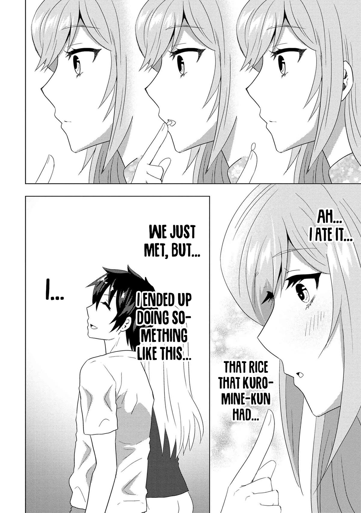 The Sobbing Clerk I Helped From the Convenience Store’s Robbery Is in Fact a Naive and Cute Gal From My Class Chapter 7.2 page 17 - Chapter 7.2