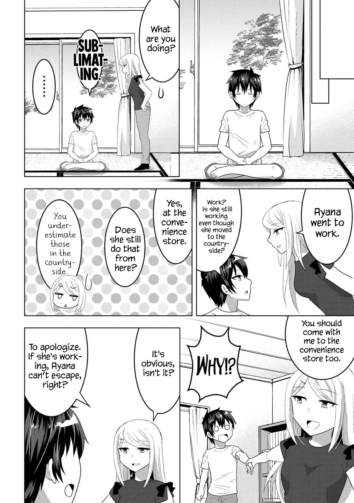 The Sobbing Clerk I Helped From the Convenience Store’s Robbery Is in Fact a Naive and Cute Gal From My Class Chapter 8.1 page 16 - Chapter 8.1