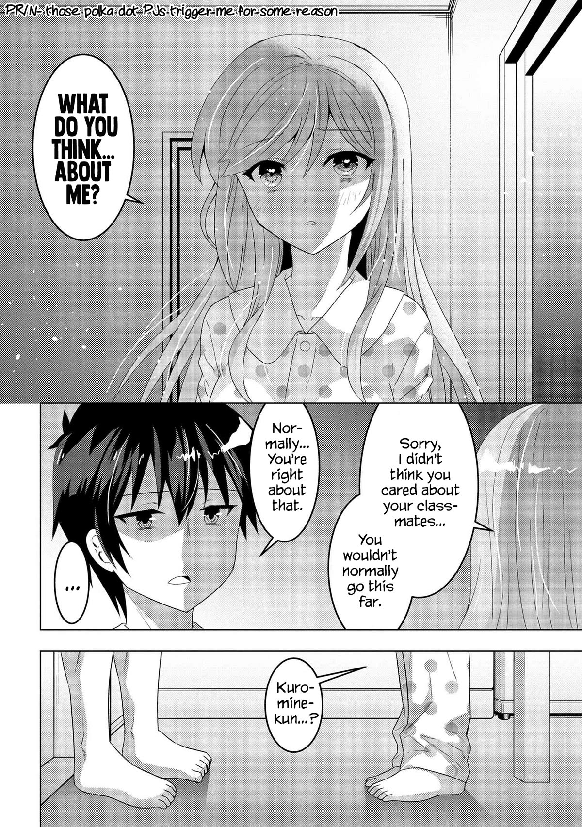 The Sobbing Clerk I Helped From the Convenience Store’s Robbery Is in Fact a Naive and Cute Gal From My Class Chapter 8.1 page 3 - Chapter 8.1