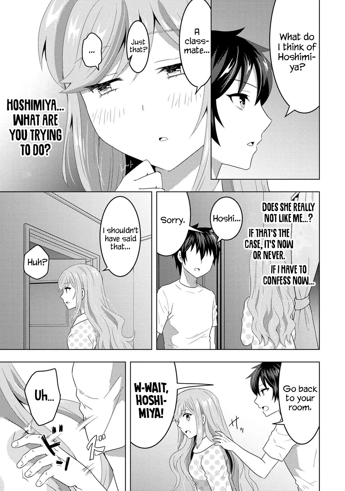 The Sobbing Clerk I Helped From the Convenience Store’s Robbery Is in Fact a Naive and Cute Gal From My Class Chapter 8.1 page 4 - Chapter 8.1