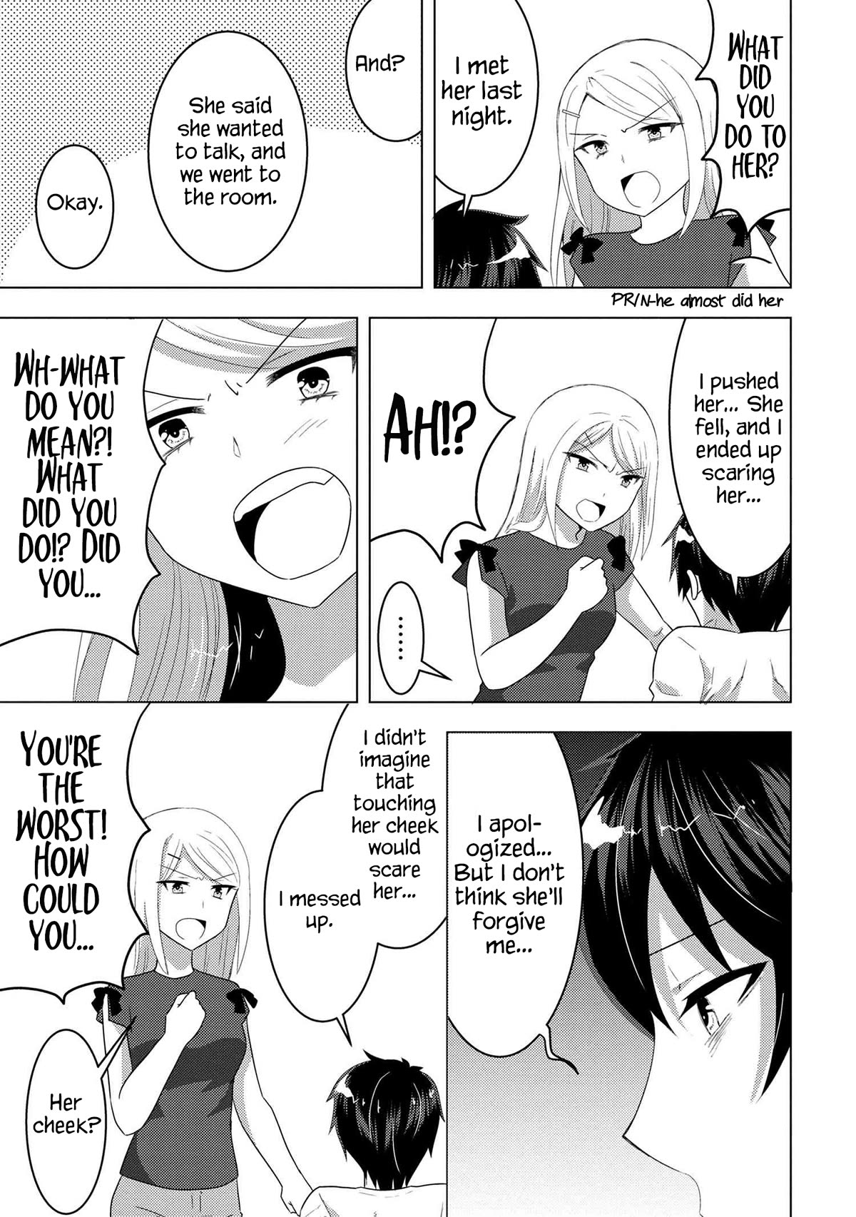 The Sobbing Clerk I Helped From the Convenience Store’s Robbery Is in Fact a Naive and Cute Gal From My Class Chapter 8.1 page 9 - Chapter 8.1