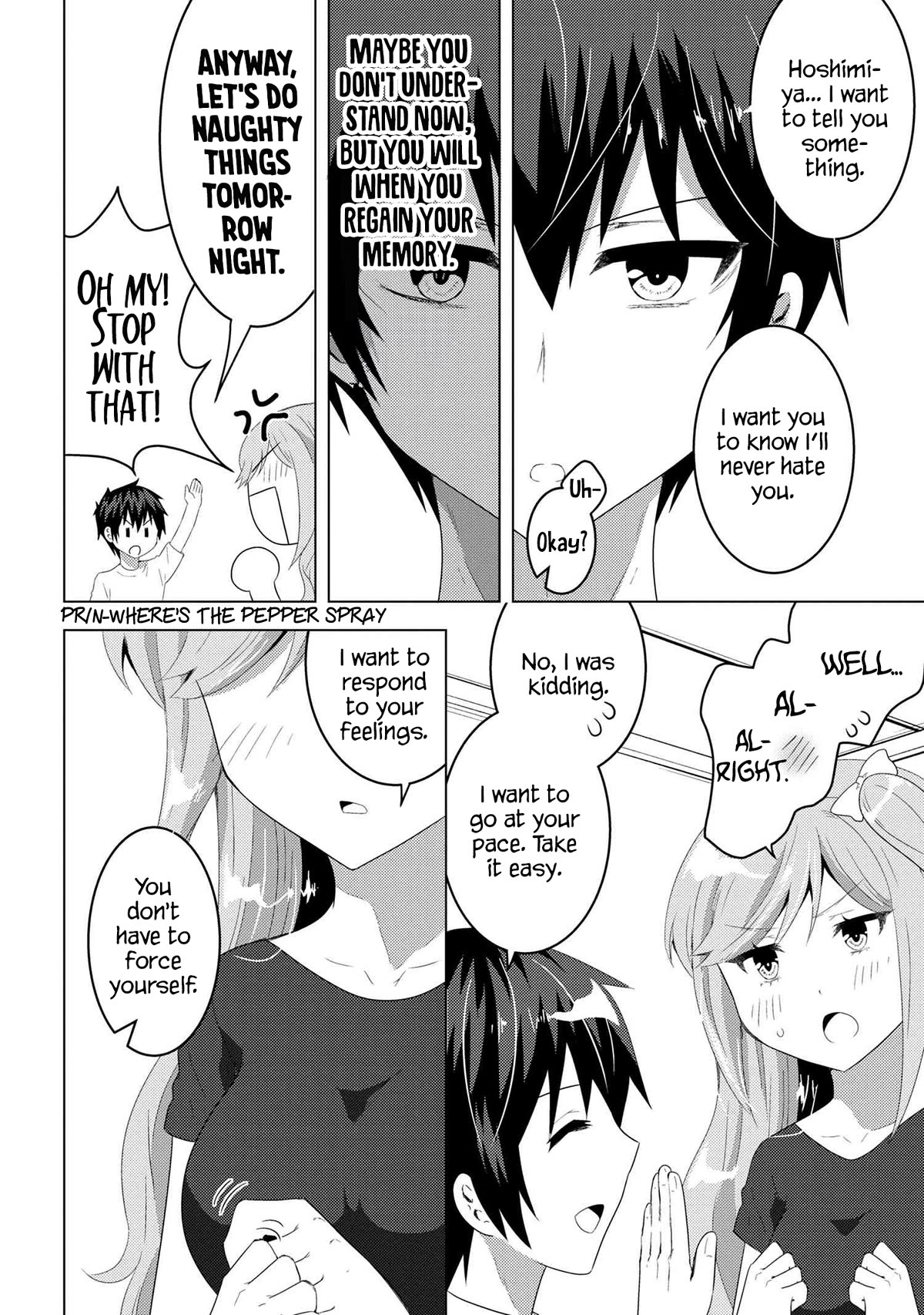 The Sobbing Clerk I Helped From the Convenience Store’s Robbery Is in Fact a Naive and Cute Gal From My Class Chapter 9.1 page 15 - Chapter 9.1