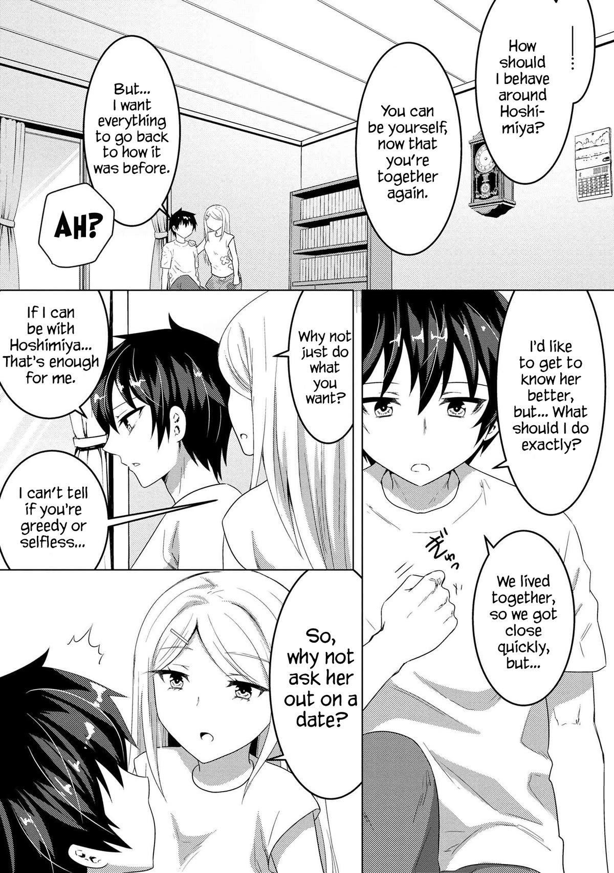 The Sobbing Clerk I Helped From the Convenience Store’s Robbery Is in Fact a Naive and Cute Gal From My Class Chapter 9.1 page 4 - Chapter 9.1