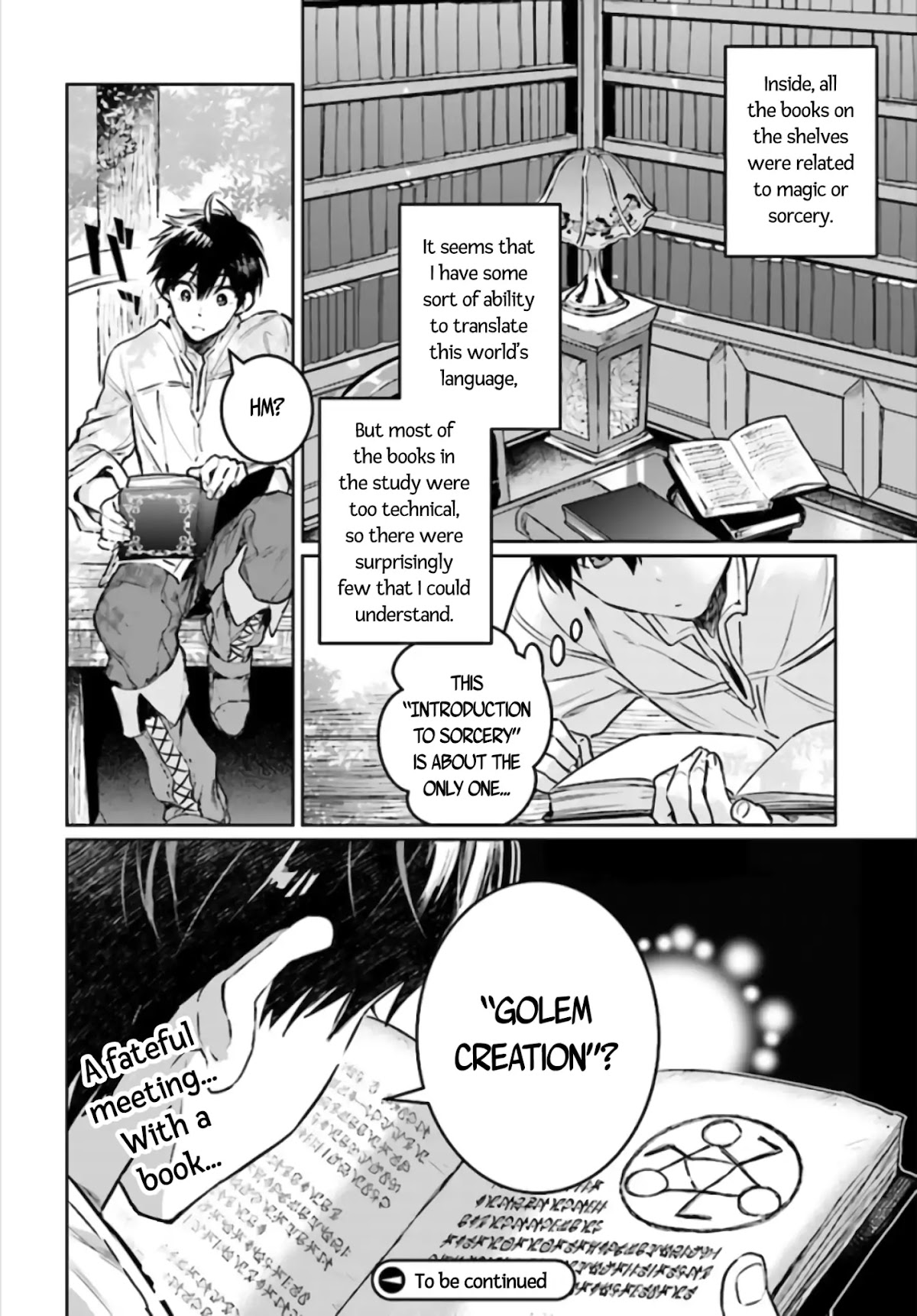 The Sorcerer King of Destruction and the Golem of the Barbarian Queen Chapter 1 page 32 - Chapter 1