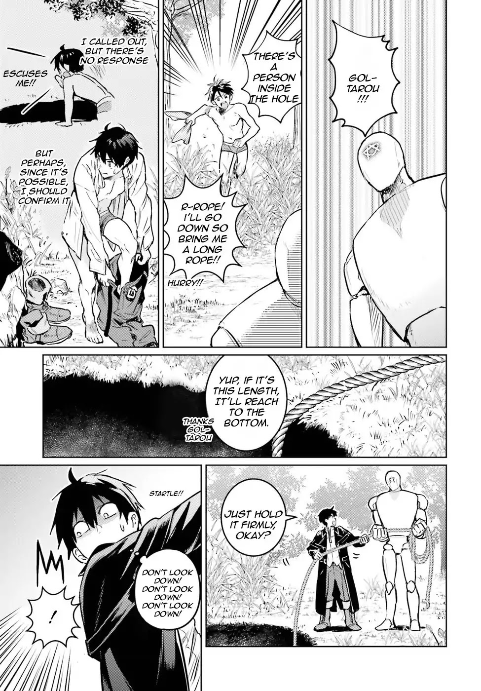 The Sorcerer King of Destruction and the Golem of the Barbarian Queen Chapter 3 page 13 - Chapter 3