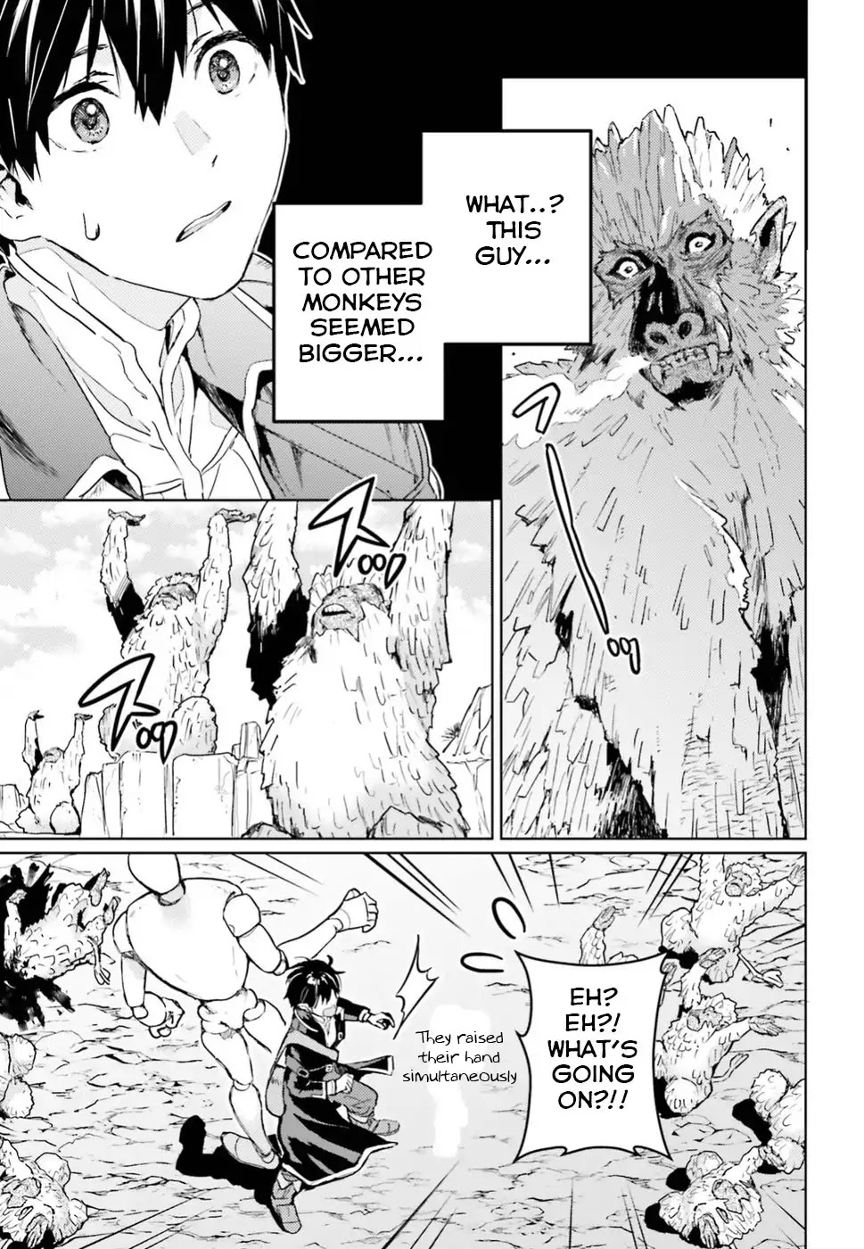 The Sorcerer King of Destruction and the Golem of the Barbarian Queen Chapter 5 page 8 - Chapter 5