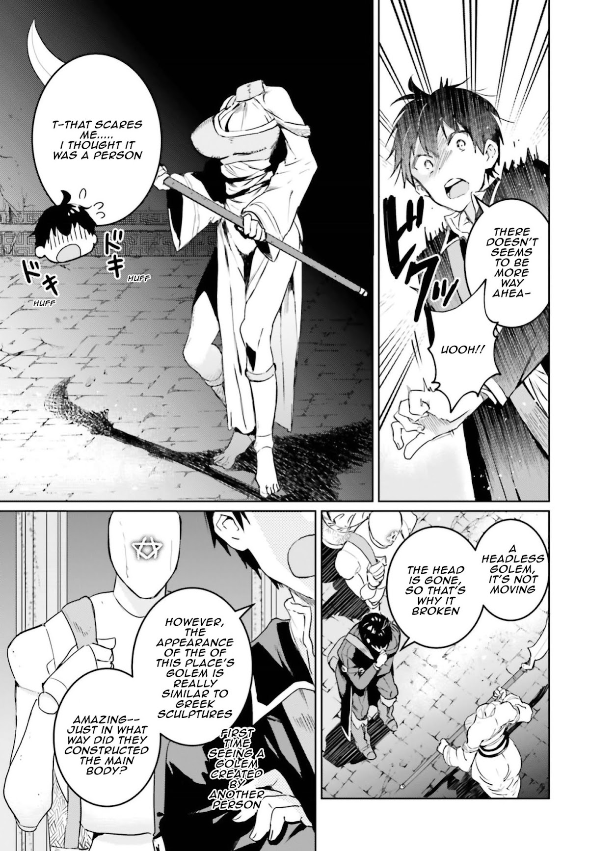The Sorcerer King of Destruction and the Golem of the Barbarian Queen Chapter 6 page 11 - Chapter 6