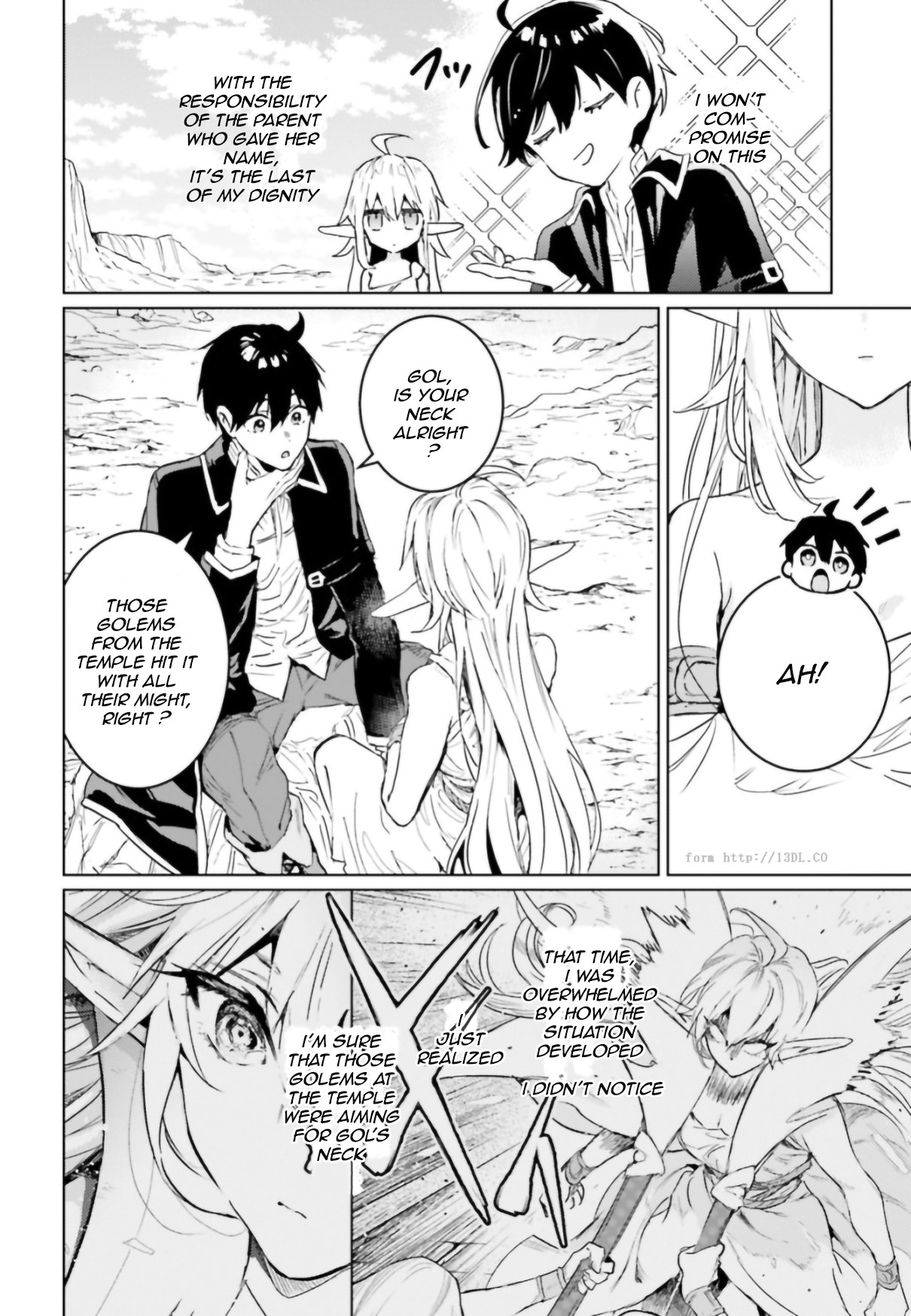 The Sorcerer King of Destruction and the Golem of the Barbarian Queen Chapter 7 page 12 - Chapter 7