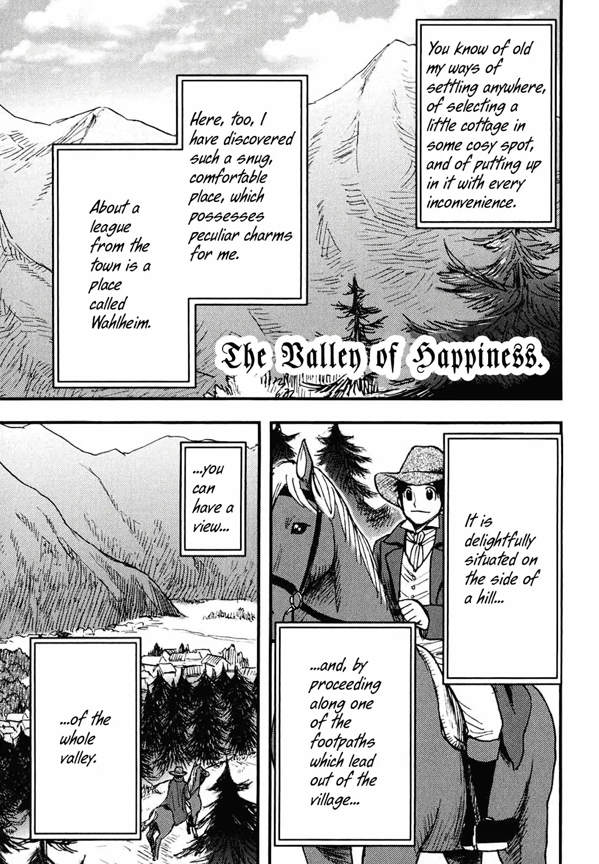 The Sorrows of Young Werther Chapter 3 page 1 - Chapter 3: The Valley of Happiness