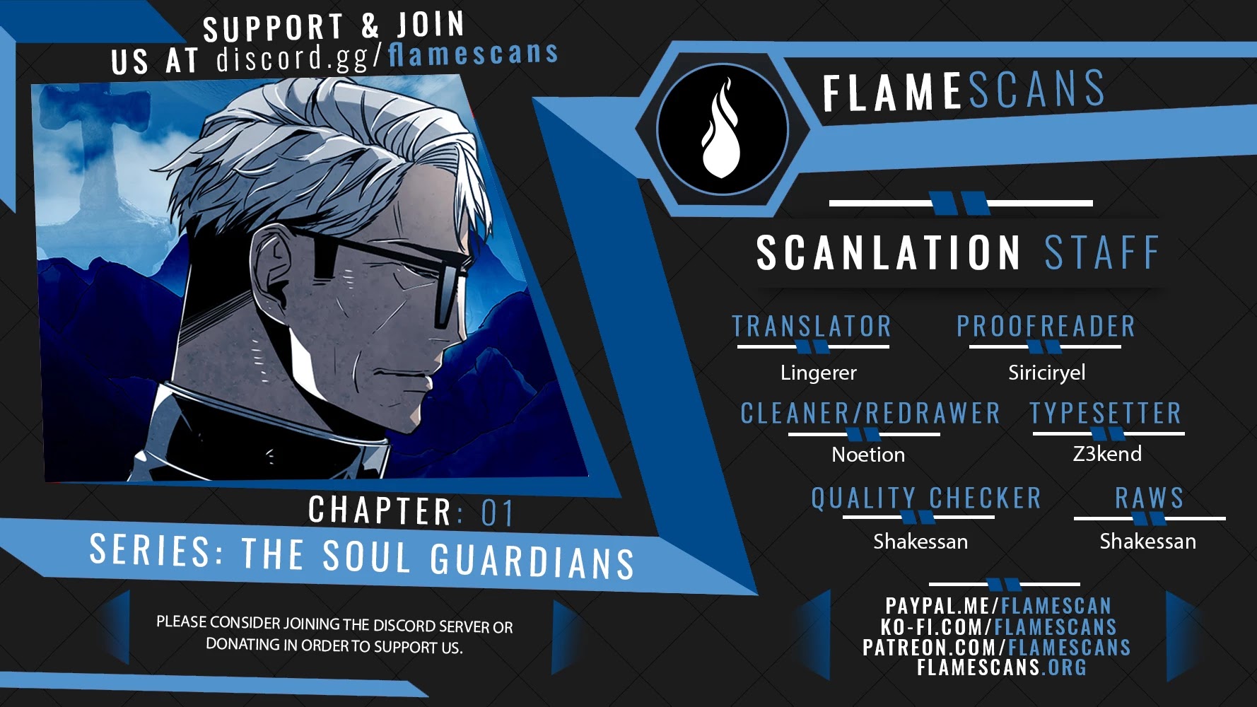 The Soul Guardians Chapter 1 page 1 - Chapter 1