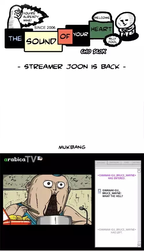 The Sound of Your Heart Chapter 428 page 1 - Chapter 428: Streamer Joon is back