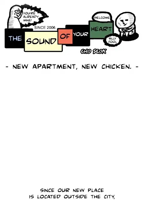 The Sound of Your Heart Chapter 460 page 1 - Chapter 460: New Apartment, New Chicken.