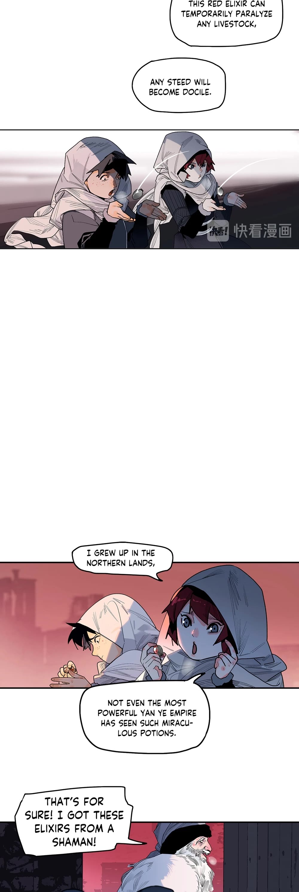 The Star Chapter 11 page 24 - Chapter 11: Shaman with white hair