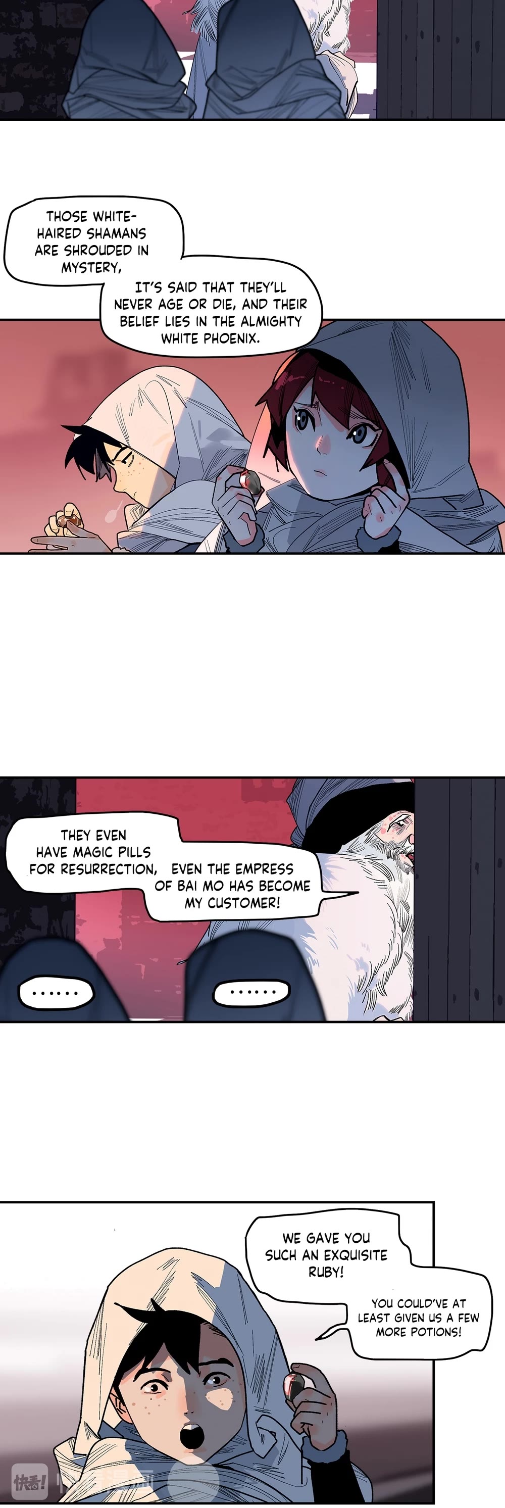 The Star Chapter 11 page 25 - Chapter 11: Shaman with white hair