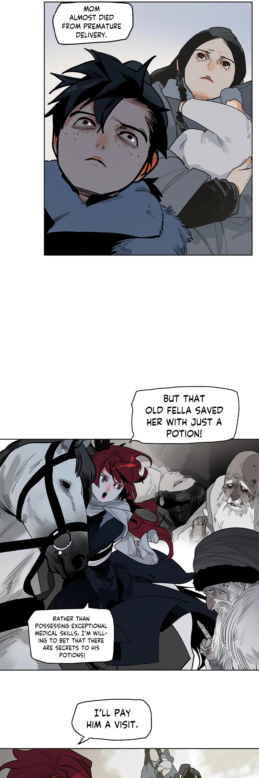 The Star Chapter 11 page 6 - Chapter 11: Shaman with white hair