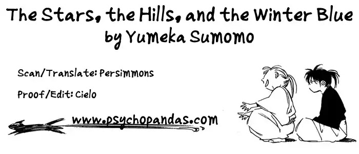 The Stars, the Hills, and the Winter Blue Chapter 2 page 25 - Chapter 2 [END]