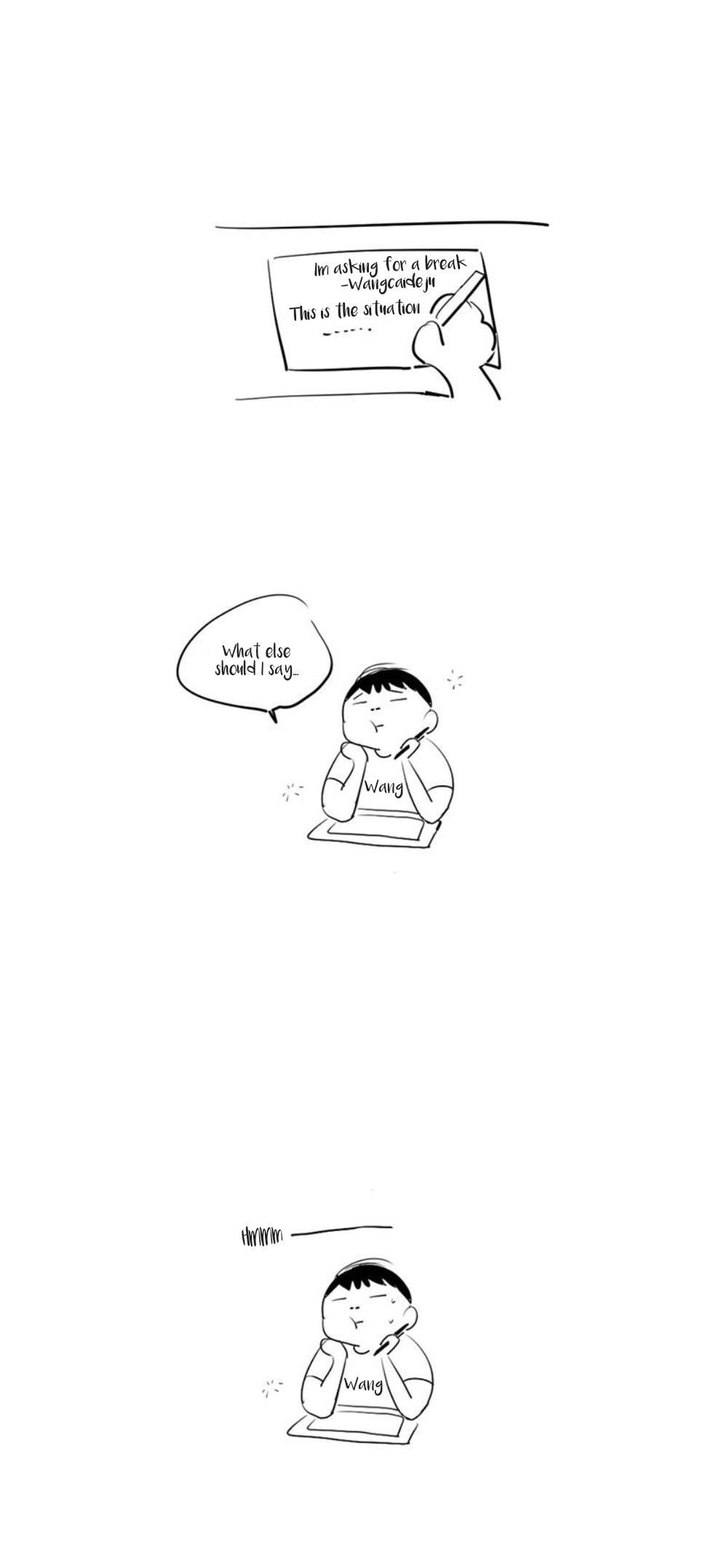 The Story About You x Me Chapter 34.5 page 1 - Chapter 34.5: Hiatus Notice