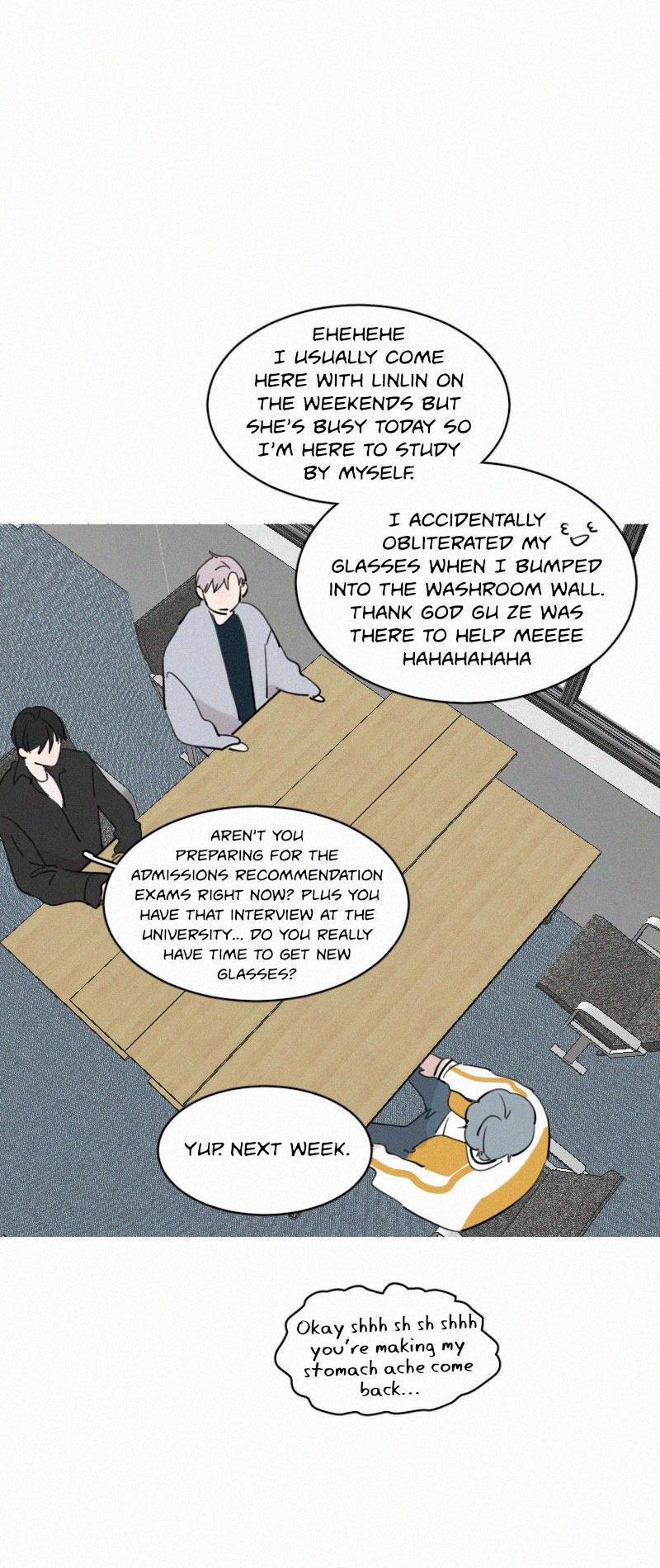 The Story About You x Me Chapter 54 page 12 - Chapter 54: Library