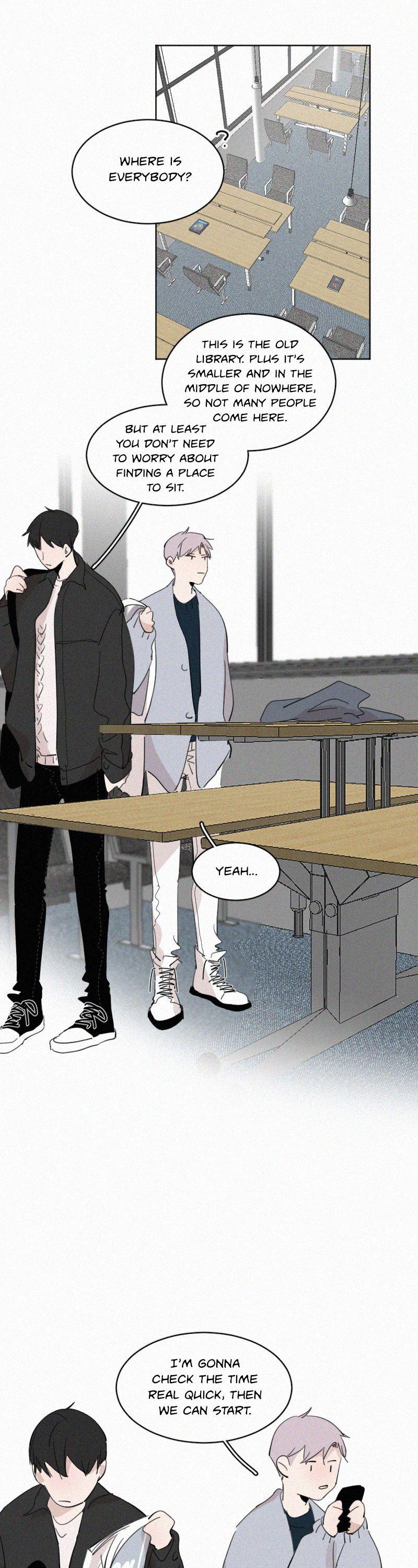 The Story About You x Me Chapter 54 page 9 - Chapter 54: Library
