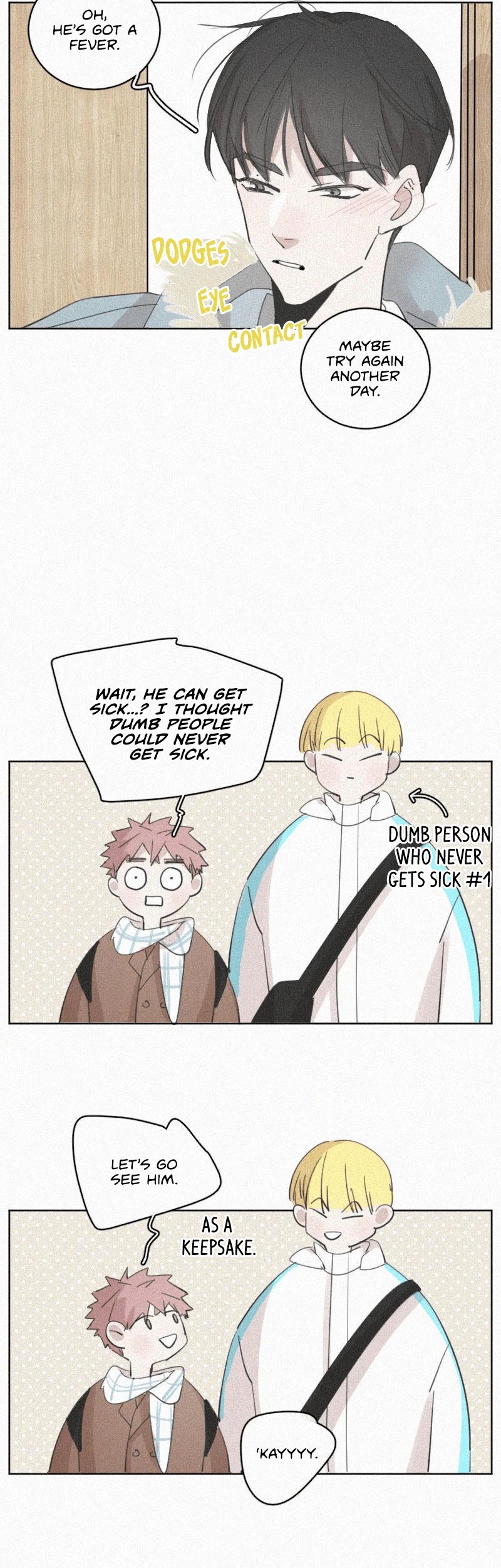 The Story About You x Me Chapter 83 page 12 - Chapter 83: You Can't Leave