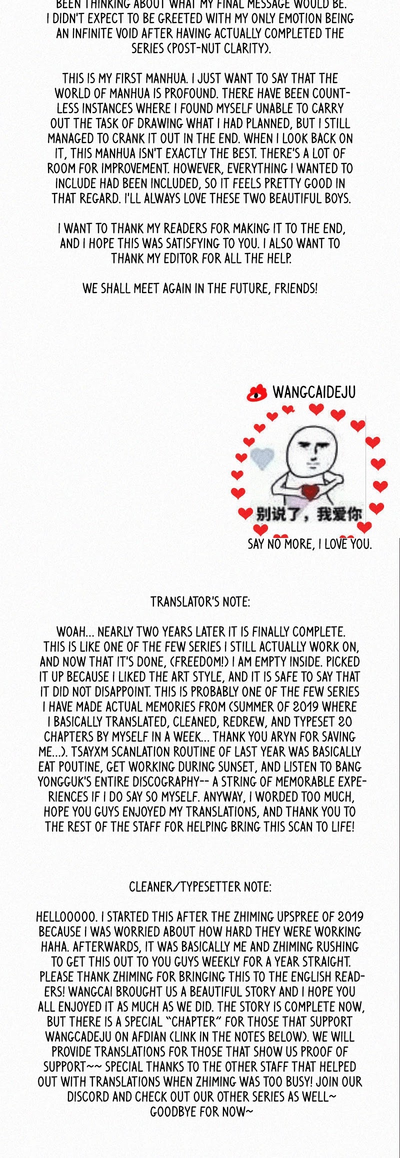 The Story About You x Me Chapter 87 page 14 - Chapter 87: Extras (3)
