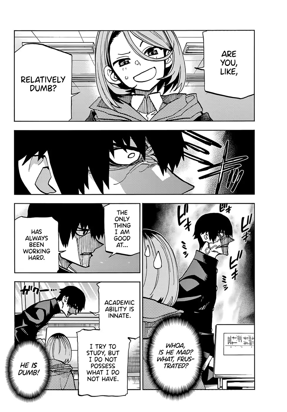 The Story Between a Dumb Prefect and a High School Girl with an Inappropriate Skirt Length Chapter 1 page 14 - Chapter 1