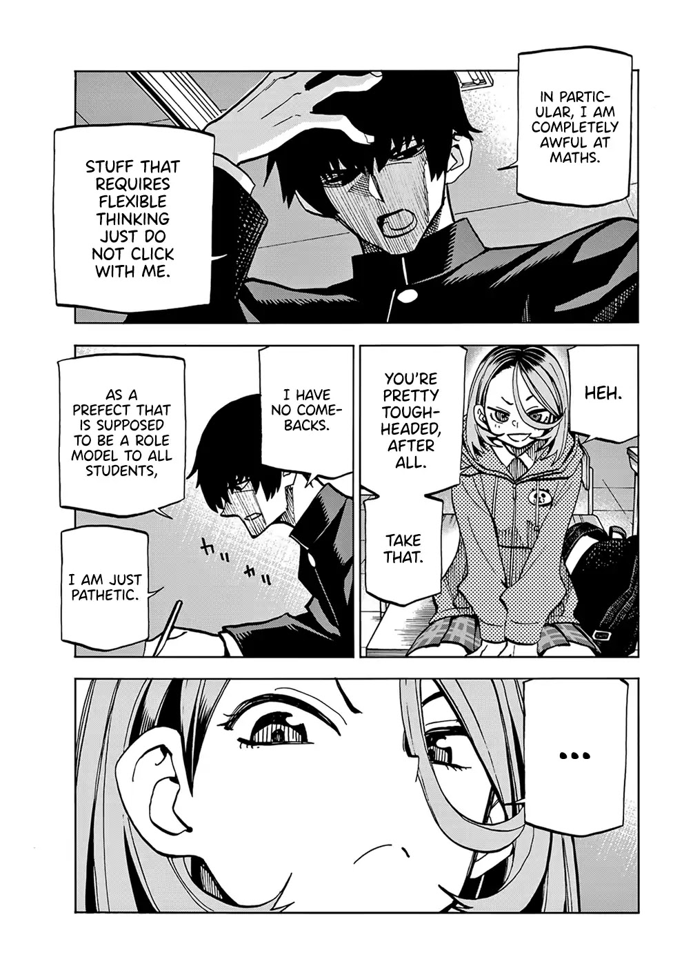 The Story Between a Dumb Prefect and a High School Girl with an Inappropriate Skirt Length Chapter 1 page 15 - Chapter 1