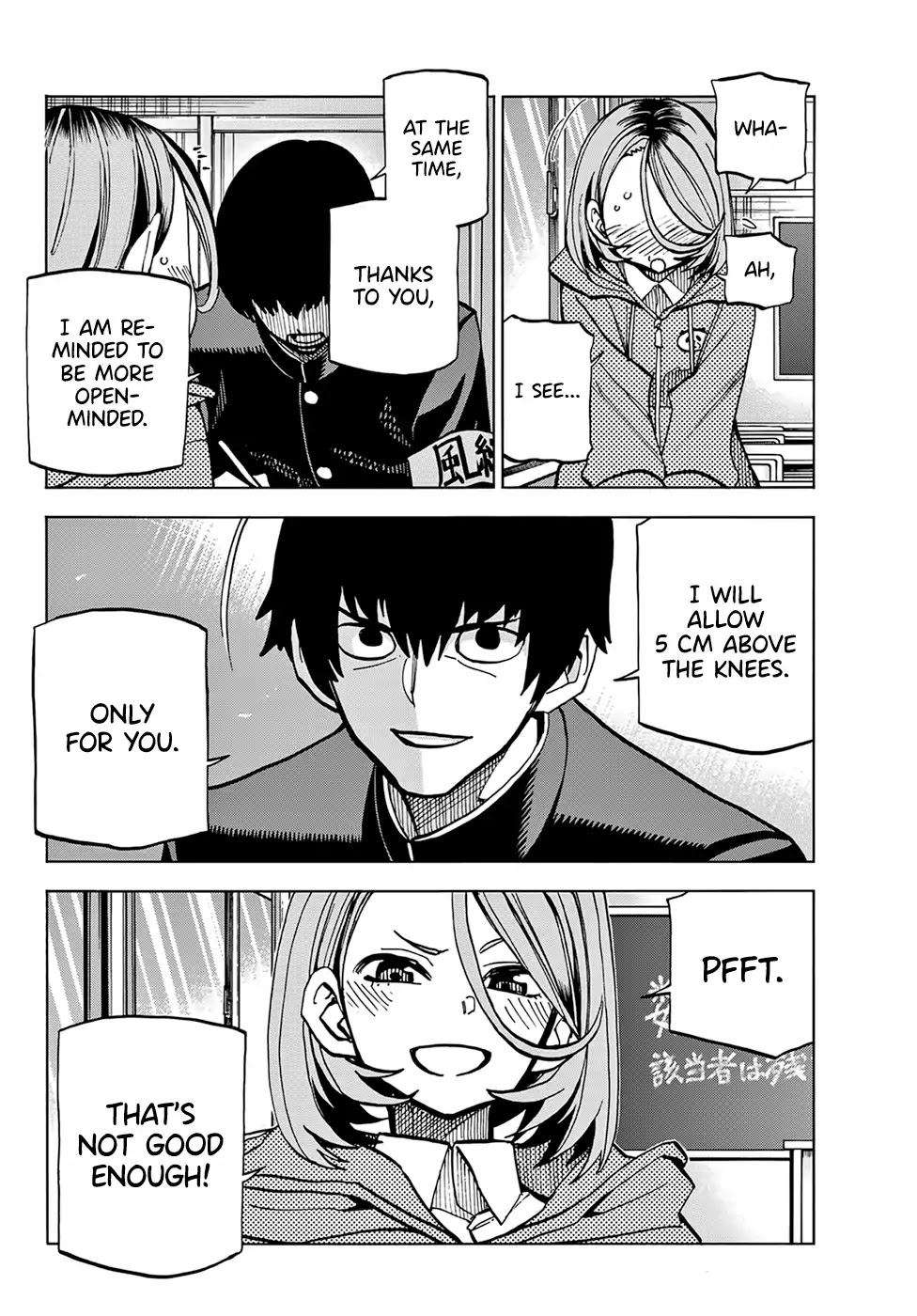 The Story Between a Dumb Prefect and a High School Girl with an Inappropriate Skirt Length Chapter 1 page 20 - Chapter 1