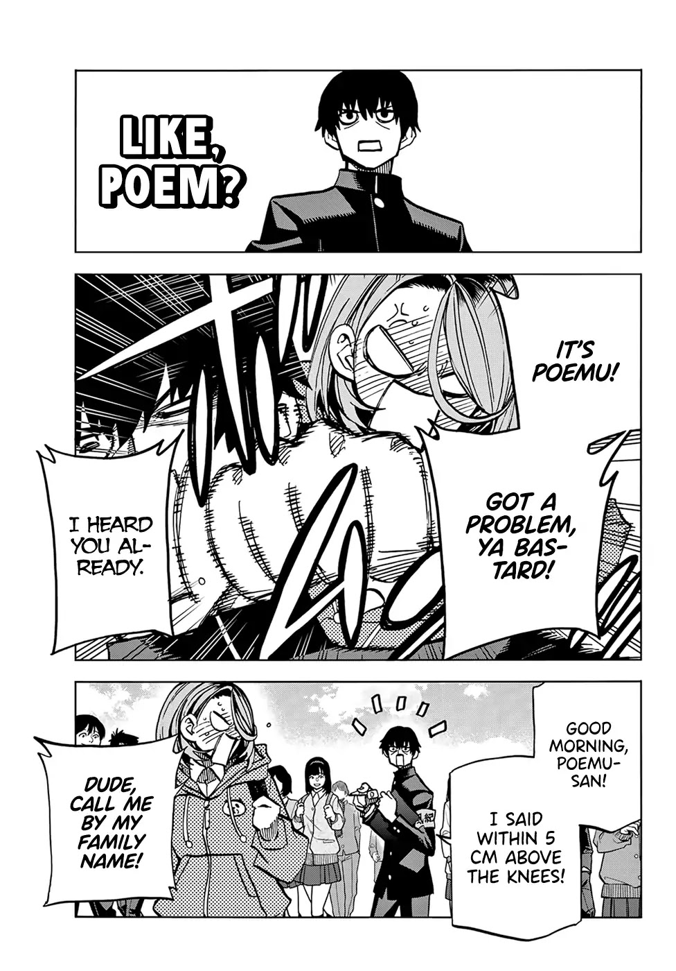 The Story Between a Dumb Prefect and a High School Girl with an Inappropriate Skirt Length Chapter 1 page 23 - Chapter 1