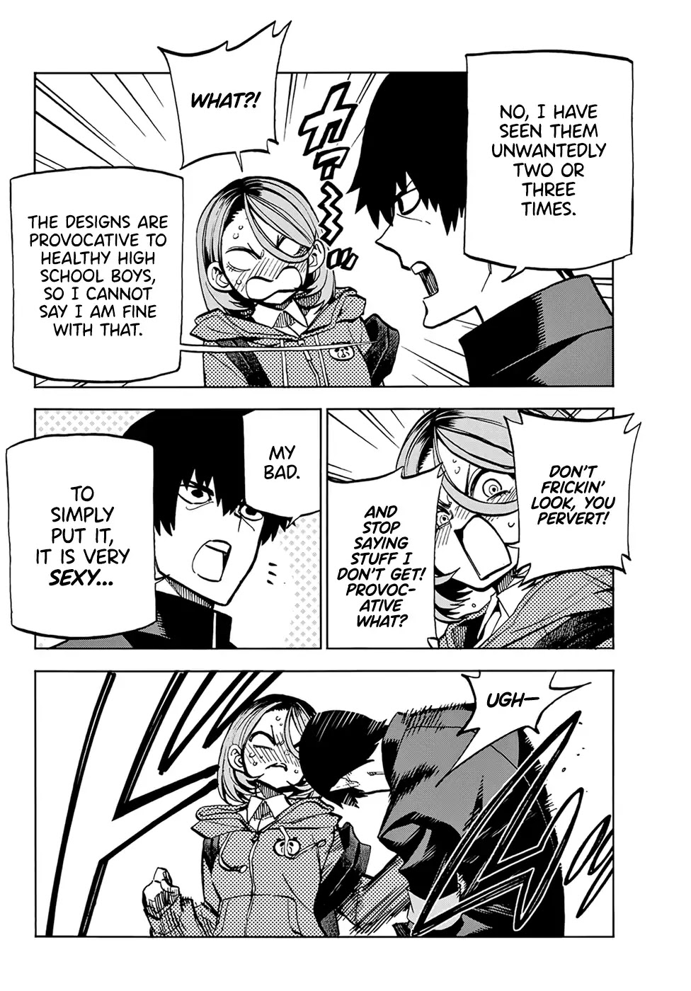 The Story Between a Dumb Prefect and a High School Girl with an Inappropriate Skirt Length Chapter 1 page 6 - Chapter 1