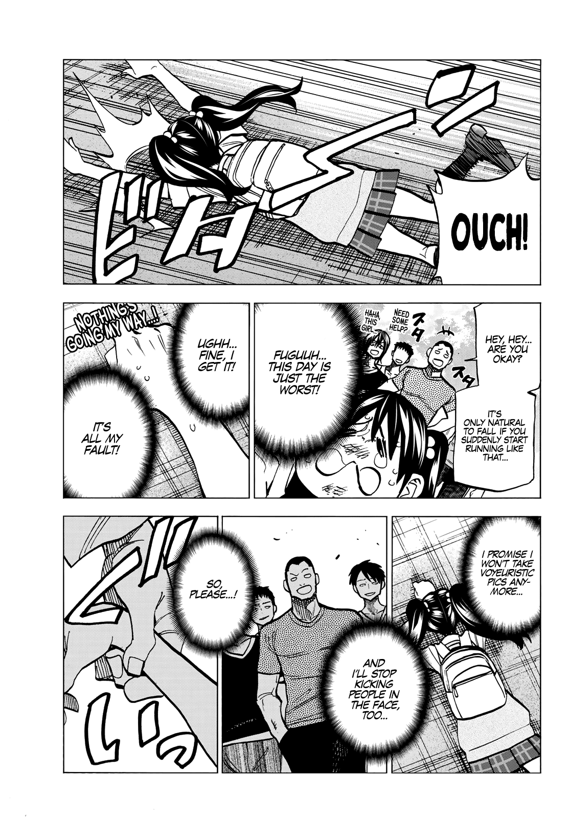 The Story Between a Dumb Prefect and a High School Girl with an Inappropriate Skirt Length Chapter 10 page 16 - Chapter 10: The Story About the Dumb Health Committee Member and the High School Girl Who’s Prone to Falling
