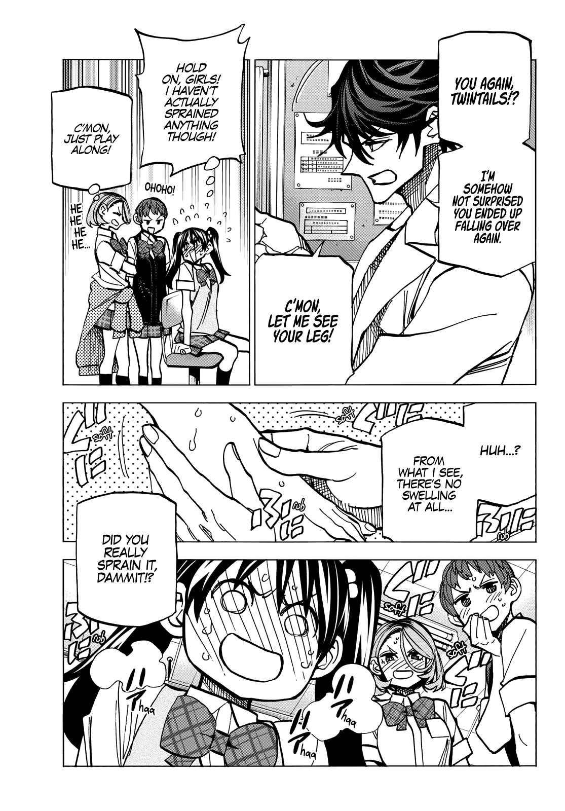 The Story Between a Dumb Prefect and a High School Girl with an Inappropriate Skirt Length Chapter 10 page 6 - Chapter 10: The Story About the Dumb Health Committee Member and the High School Girl Who’s Prone to Falling