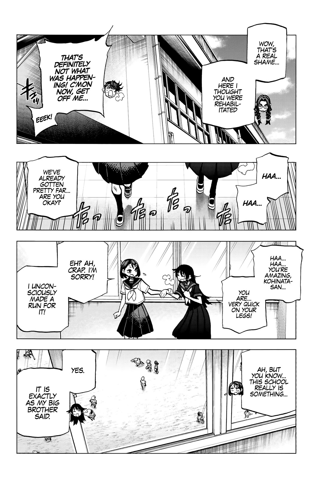 The Story Between a Dumb Prefect and a High School Girl with an Inappropriate Skirt Length Chapter 11 page 17 - Chapter 11: A Story About the Dumb Prefect and the School Visit