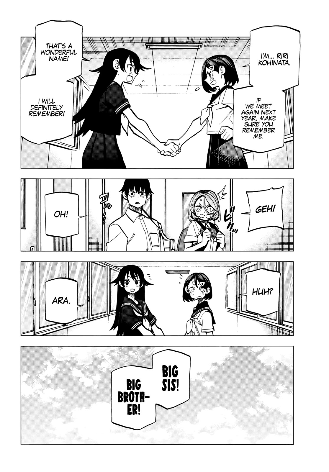 The Story Between a Dumb Prefect and a High School Girl with an Inappropriate Skirt Length Chapter 11 page 21 - Chapter 11: A Story About the Dumb Prefect and the School Visit