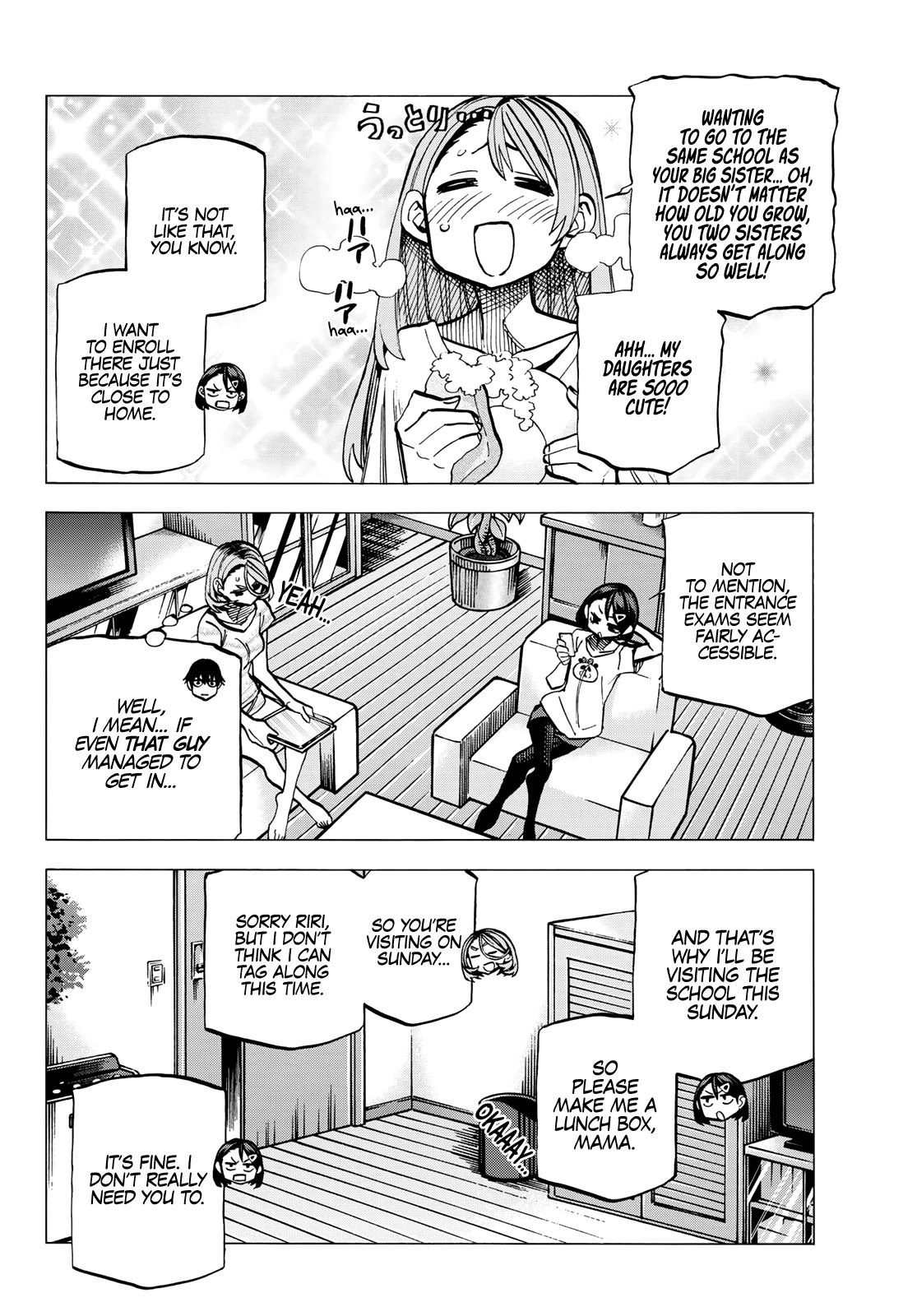 The Story Between a Dumb Prefect and a High School Girl with an Inappropriate Skirt Length Chapter 11 page 3 - Chapter 11: A Story About the Dumb Prefect and the School Visit