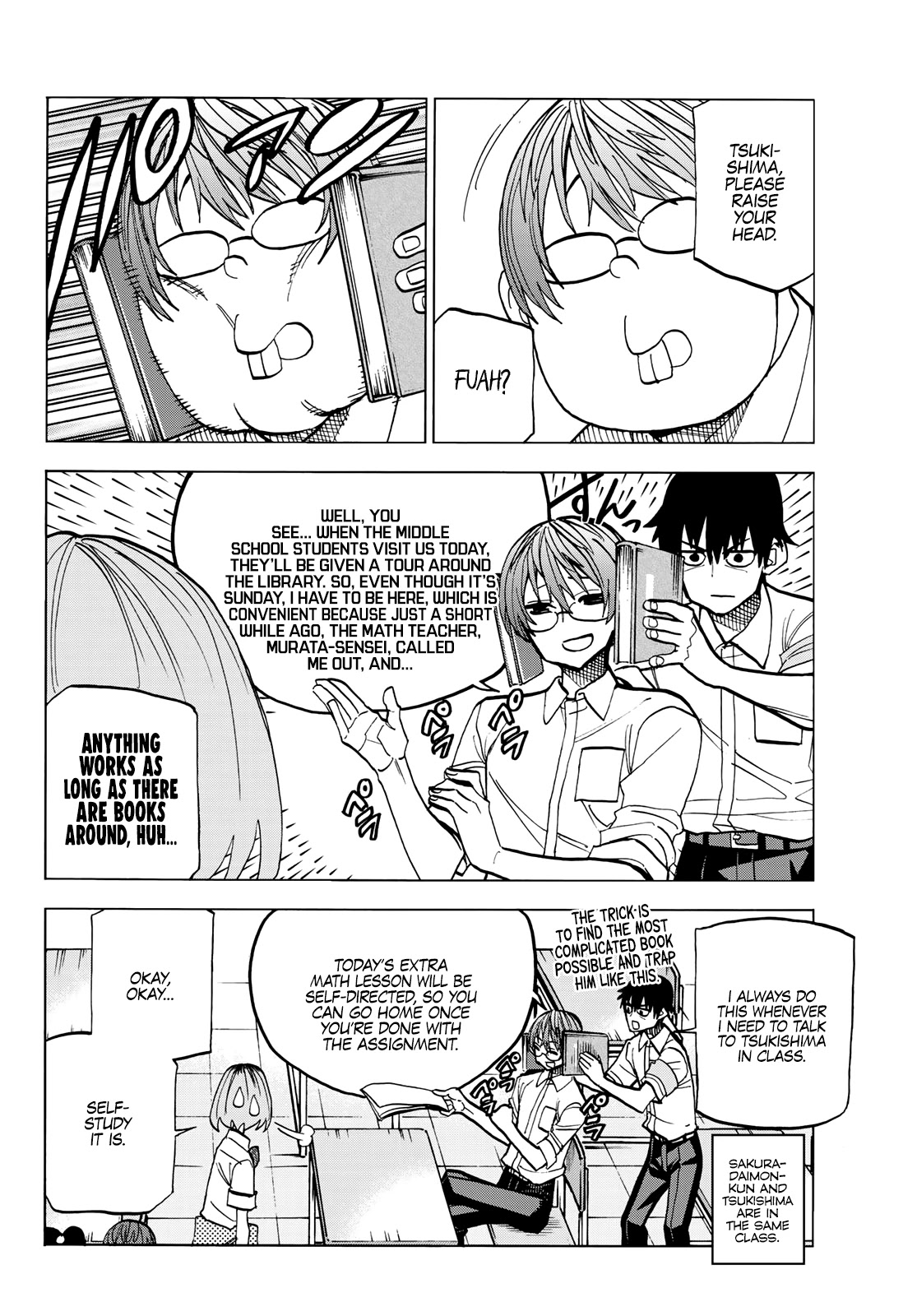 The Story Between a Dumb Prefect and a High School Girl with an Inappropriate Skirt Length Chapter 12 page 13 - Chapter 12: The Story About The Dumb Prefect Having Extra Lessons, Yet Again