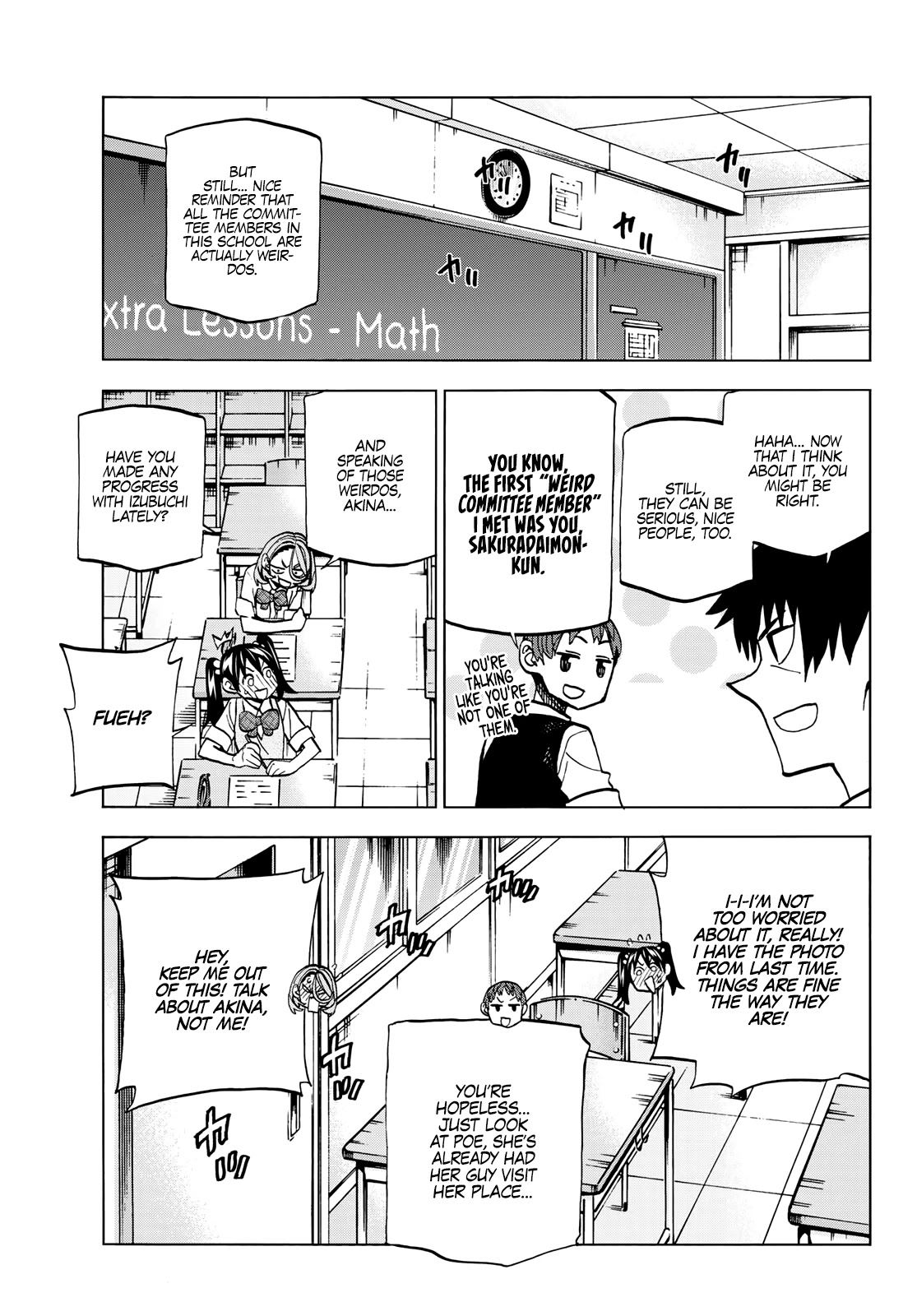 The Story Between a Dumb Prefect and a High School Girl with an Inappropriate Skirt Length Chapter 12 page 14 - Chapter 12: The Story About The Dumb Prefect Having Extra Lessons, Yet Again
