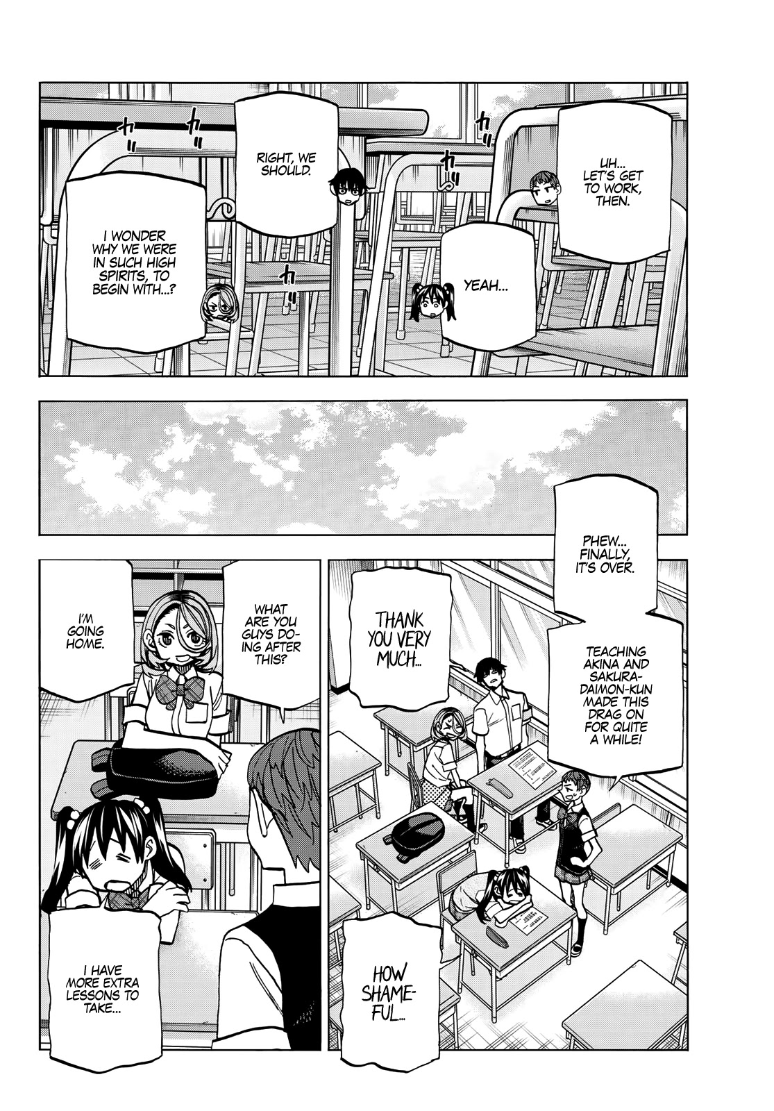 The Story Between a Dumb Prefect and a High School Girl with an Inappropriate Skirt Length Chapter 12 page 17 - Chapter 12: The Story About The Dumb Prefect Having Extra Lessons, Yet Again