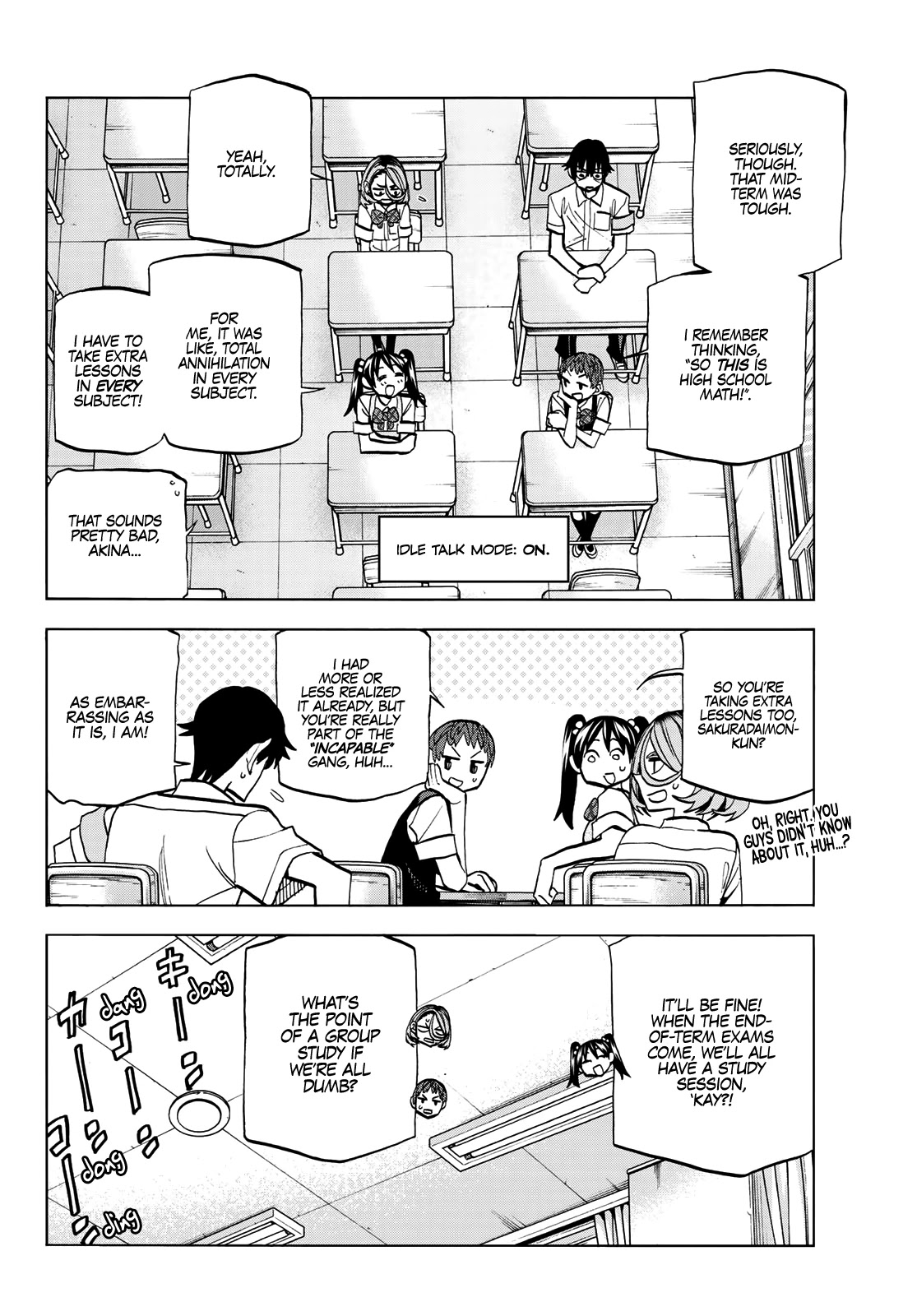 The Story Between a Dumb Prefect and a High School Girl with an Inappropriate Skirt Length Chapter 12 page 9 - Chapter 12: The Story About The Dumb Prefect Having Extra Lessons, Yet Again