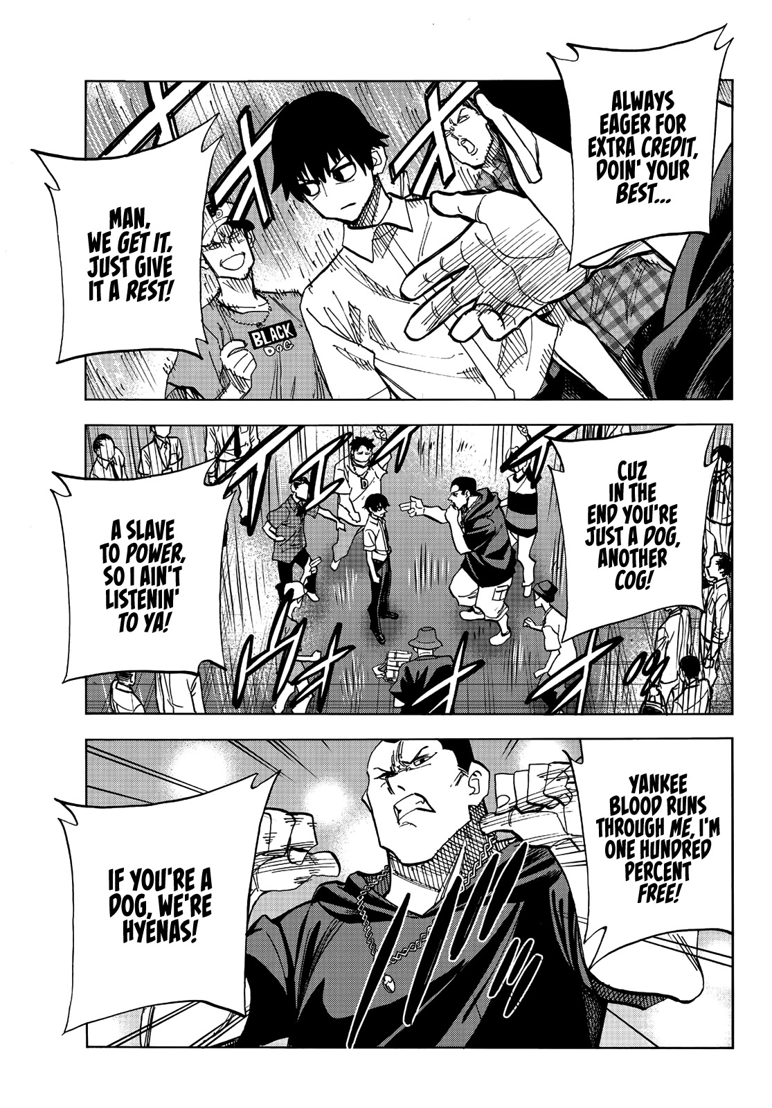 The Story Between a Dumb Prefect and a High School Girl with an Inappropriate Skirt Length Chapter 13 page 11 - Chapter 13: A Story About The Dumb Prefect Being Challenged to a Street Battle