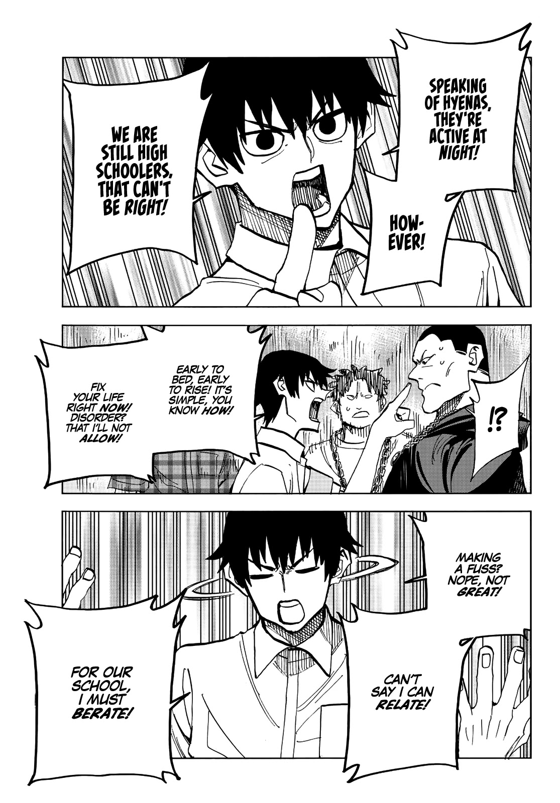 The Story Between a Dumb Prefect and a High School Girl with an Inappropriate Skirt Length Chapter 13 page 13 - Chapter 13: A Story About The Dumb Prefect Being Challenged to a Street Battle