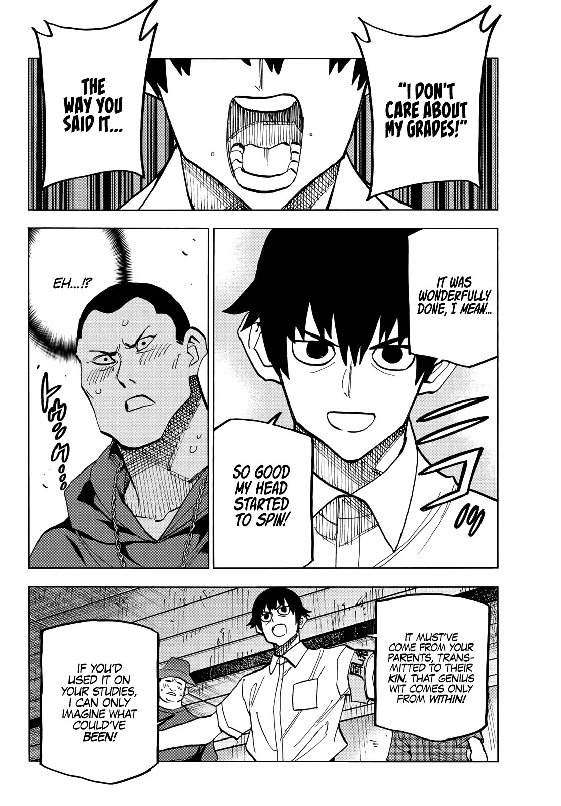 The Story Between a Dumb Prefect and a High School Girl with an Inappropriate Skirt Length Chapter 13 page 18 - Chapter 13: A Story About The Dumb Prefect Being Challenged to a Street Battle