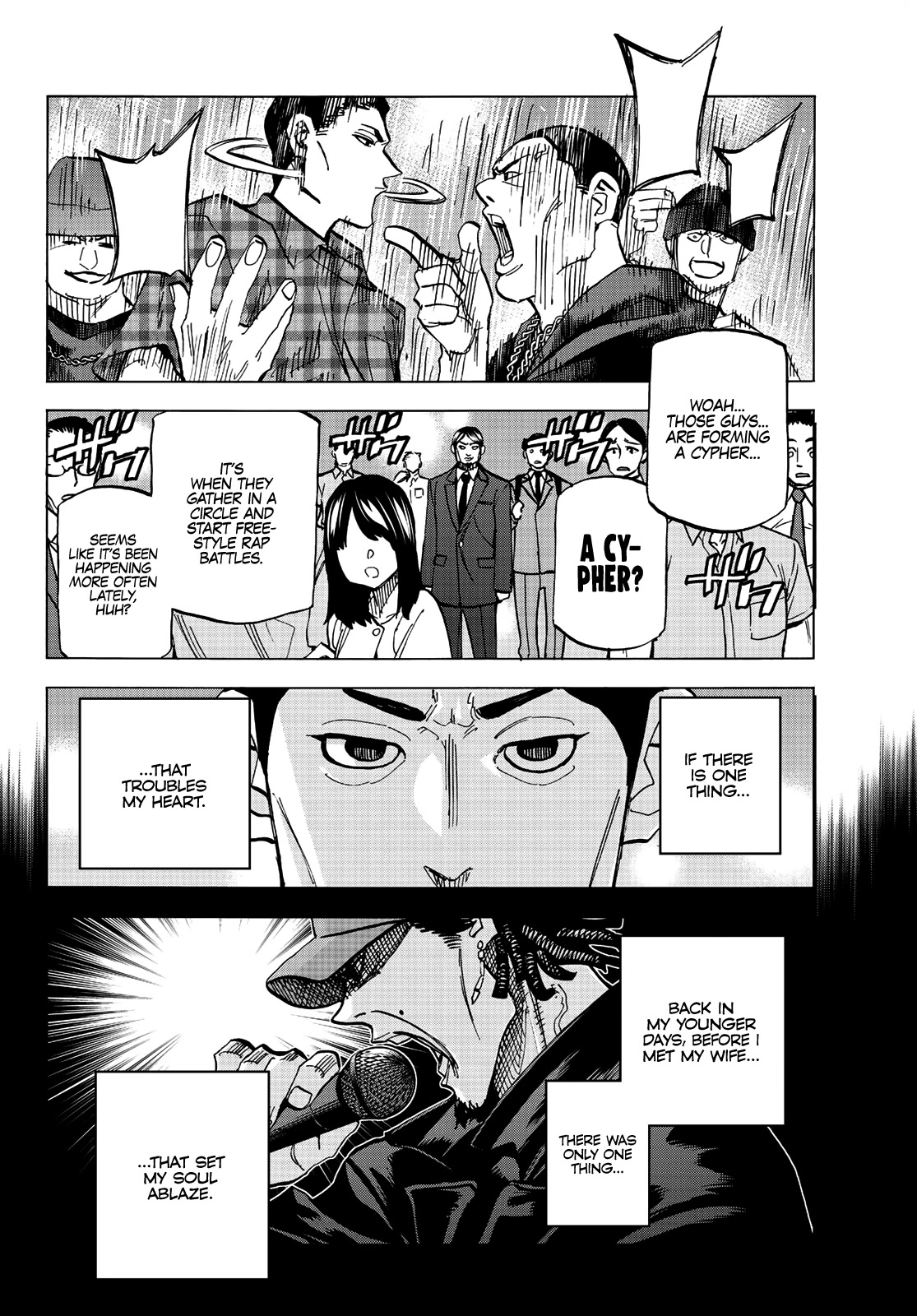 The Story Between a Dumb Prefect and a High School Girl with an Inappropriate Skirt Length Chapter 13 page 6 - Chapter 13: A Story About The Dumb Prefect Being Challenged to a Street Battle