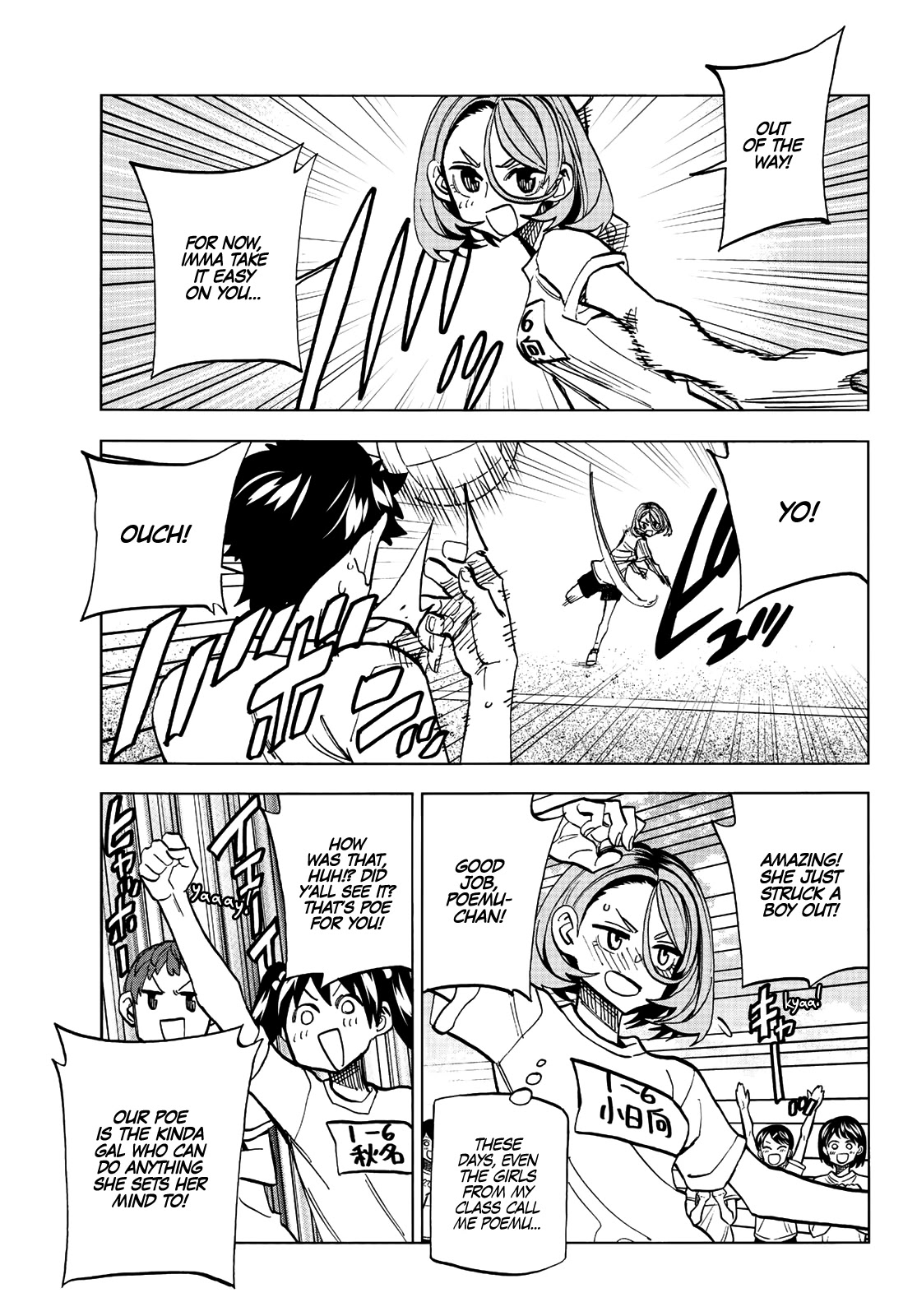 The Story Between a Dumb Prefect and a High School Girl with an Inappropriate Skirt Length Chapter 14 page 10 - Chapter 14: The Story About the Dumb Prefect and His Friends Working Hard During Their PE Class