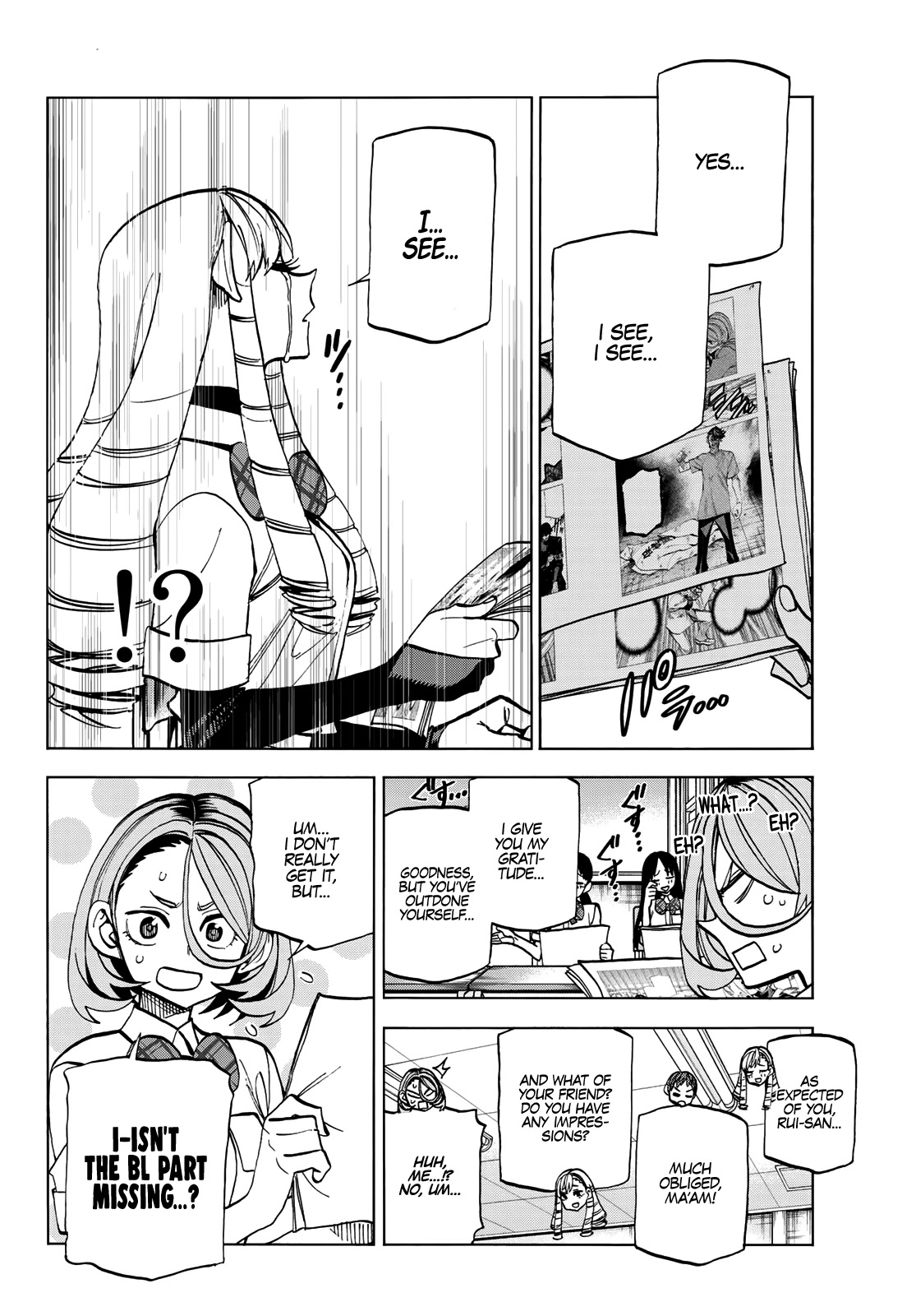 The Story Between a Dumb Prefect and a High School Girl with an Inappropriate Skirt Length Chapter 15 page 15 - Chapter 15: The Story About the Dumb Prefect Being Used As BL Material