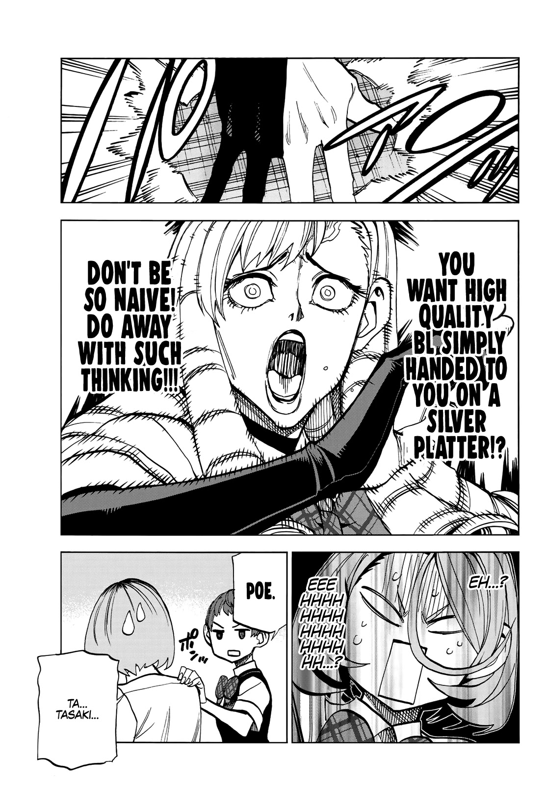 The Story Between a Dumb Prefect and a High School Girl with an Inappropriate Skirt Length Chapter 15 page 16 - Chapter 15: The Story About the Dumb Prefect Being Used As BL Material